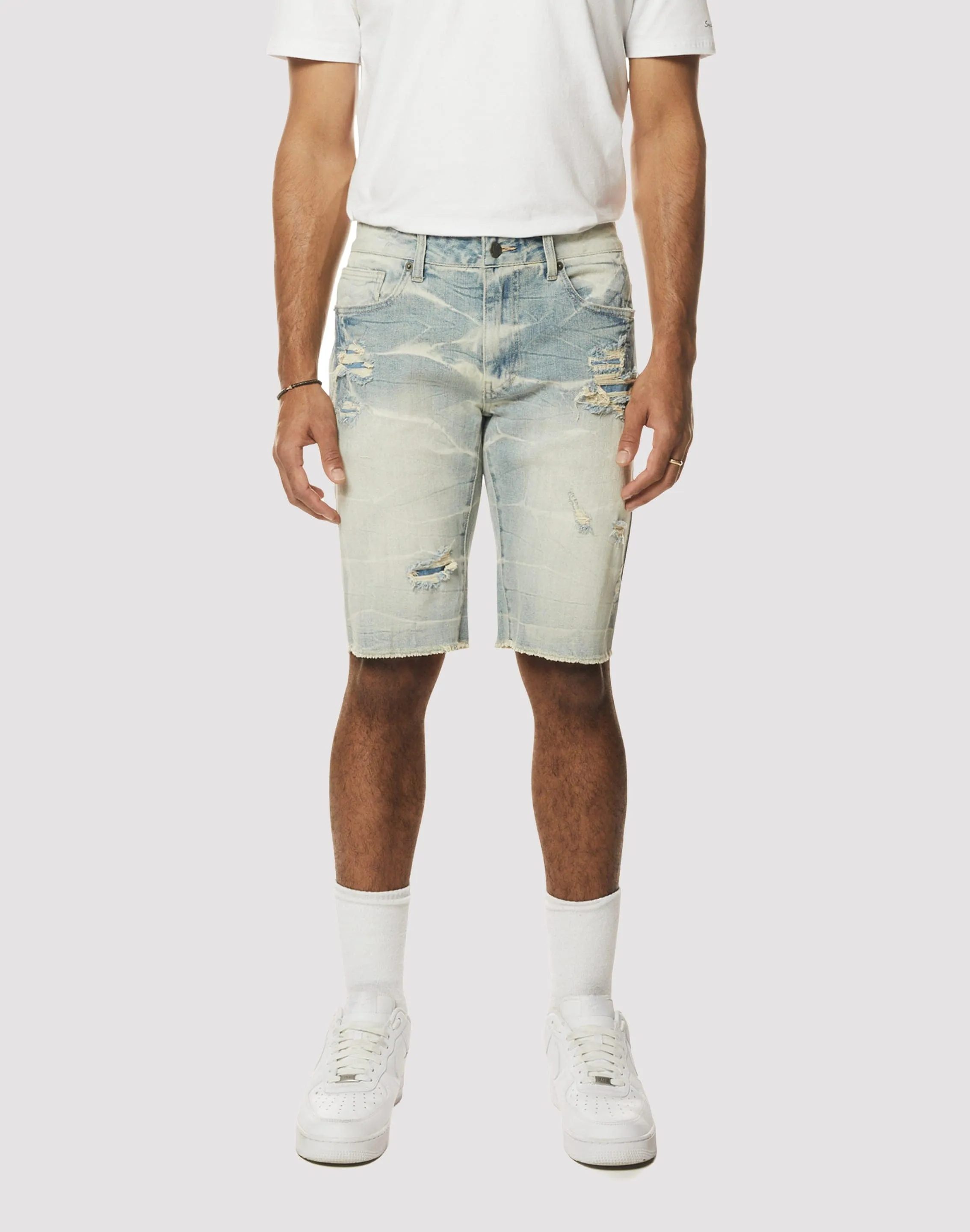 Icon Glow Grindhouse Essentials Denim Elm Shorts
