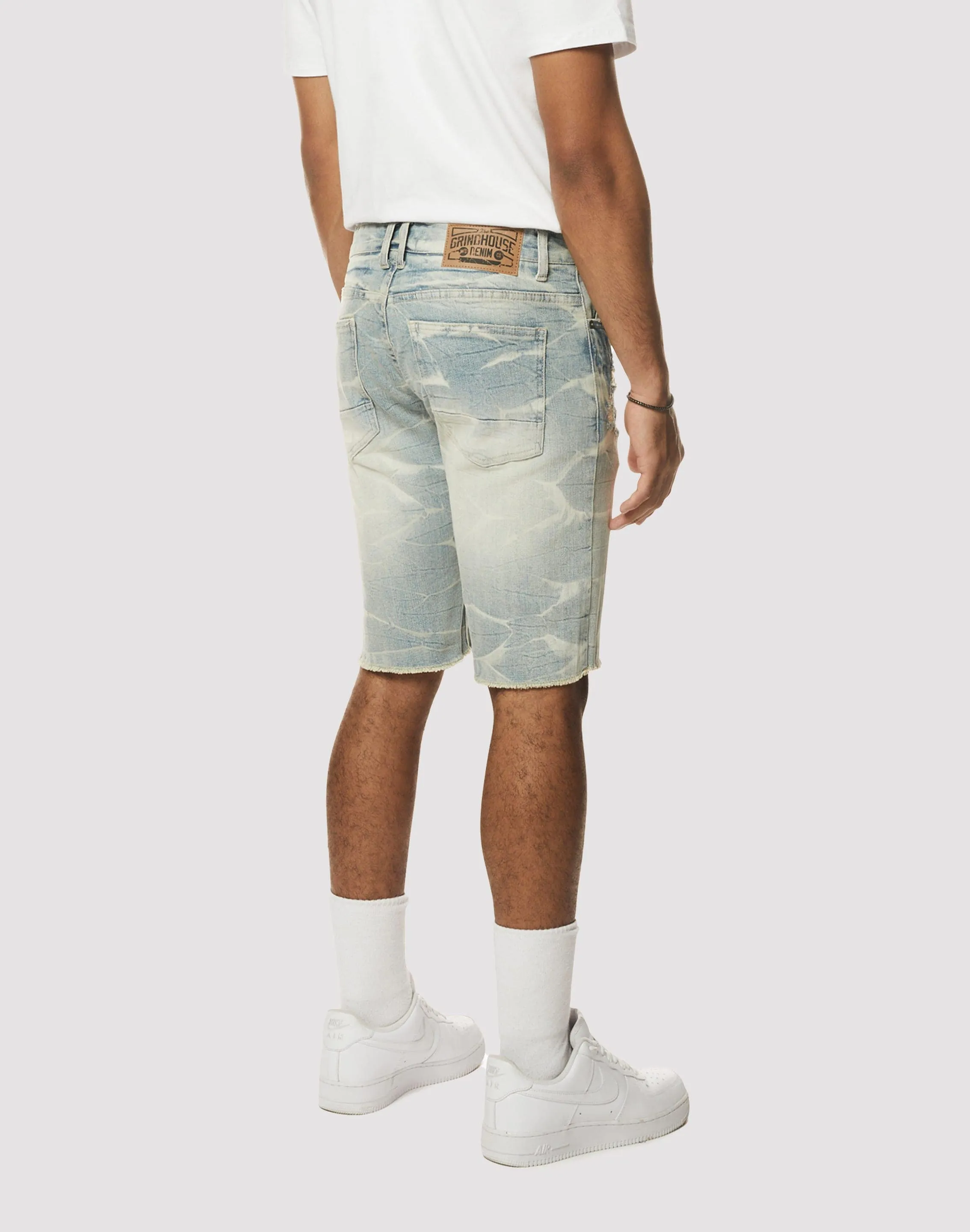 Grindhouse Essentials Denim Elm Shorts Street Edge