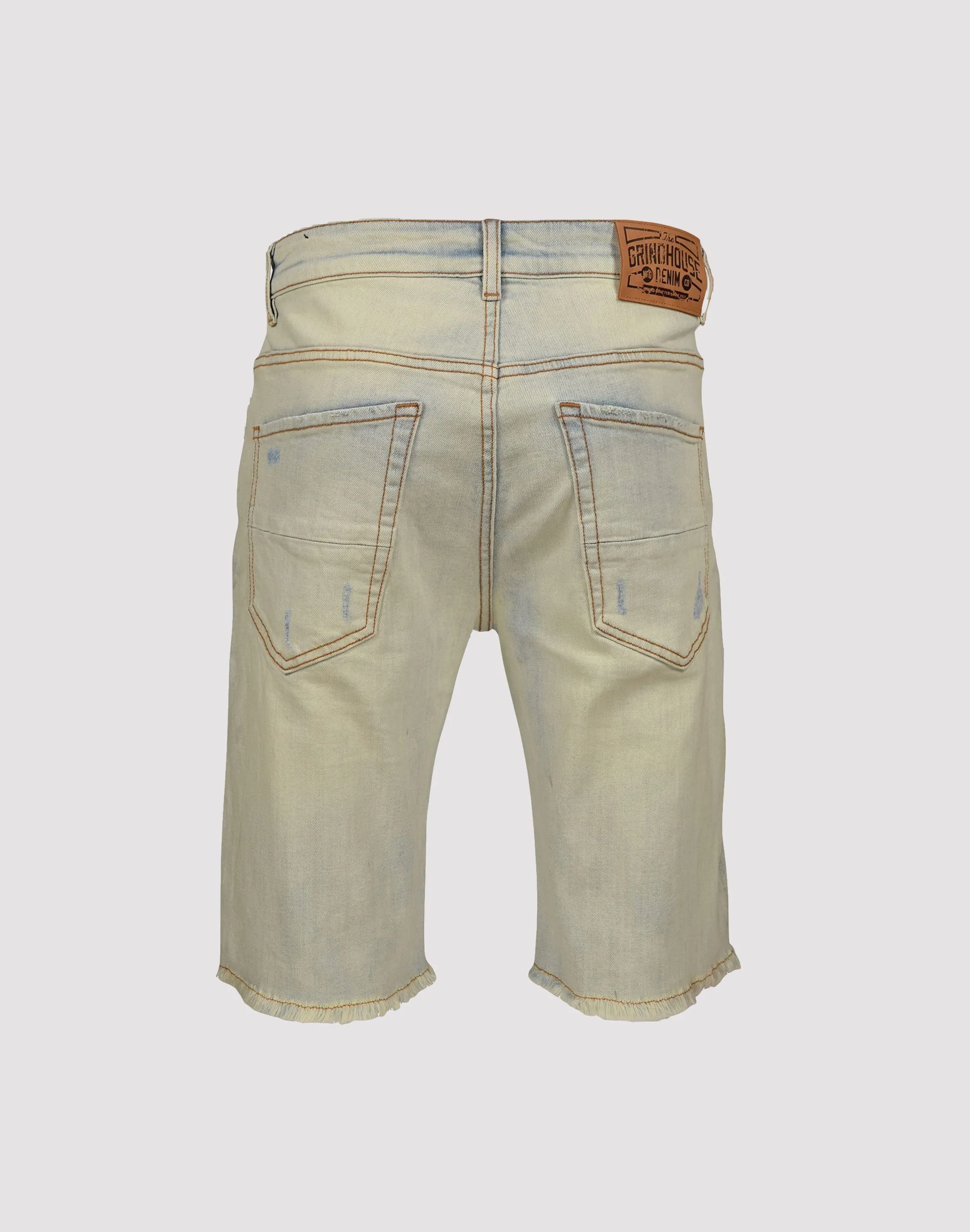 Grindhouse Extreme Rip Denim Shorts quick dry Clear Glow