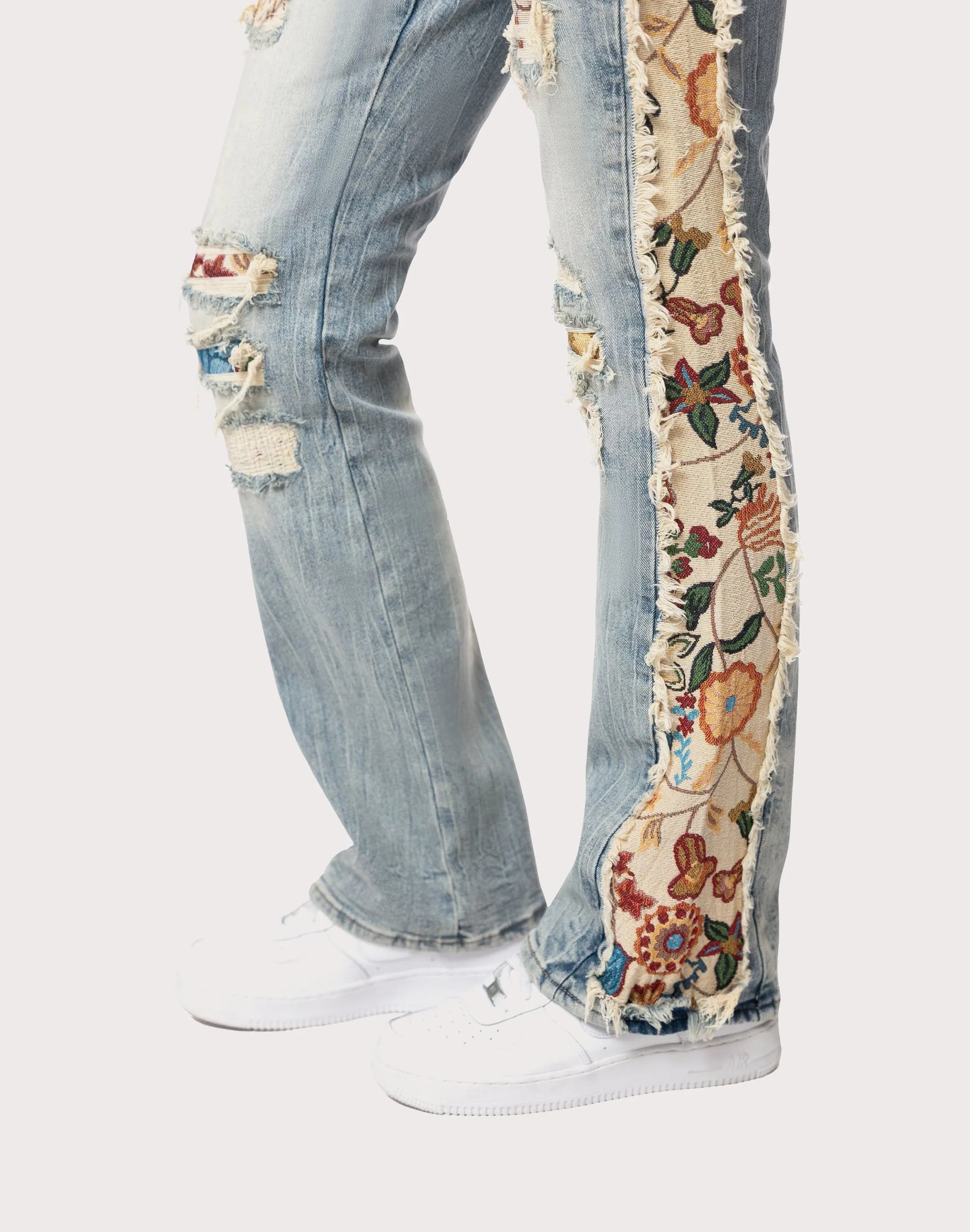 Vintage Soul Grindhouse High Rise Bootcut Tapestry Pants