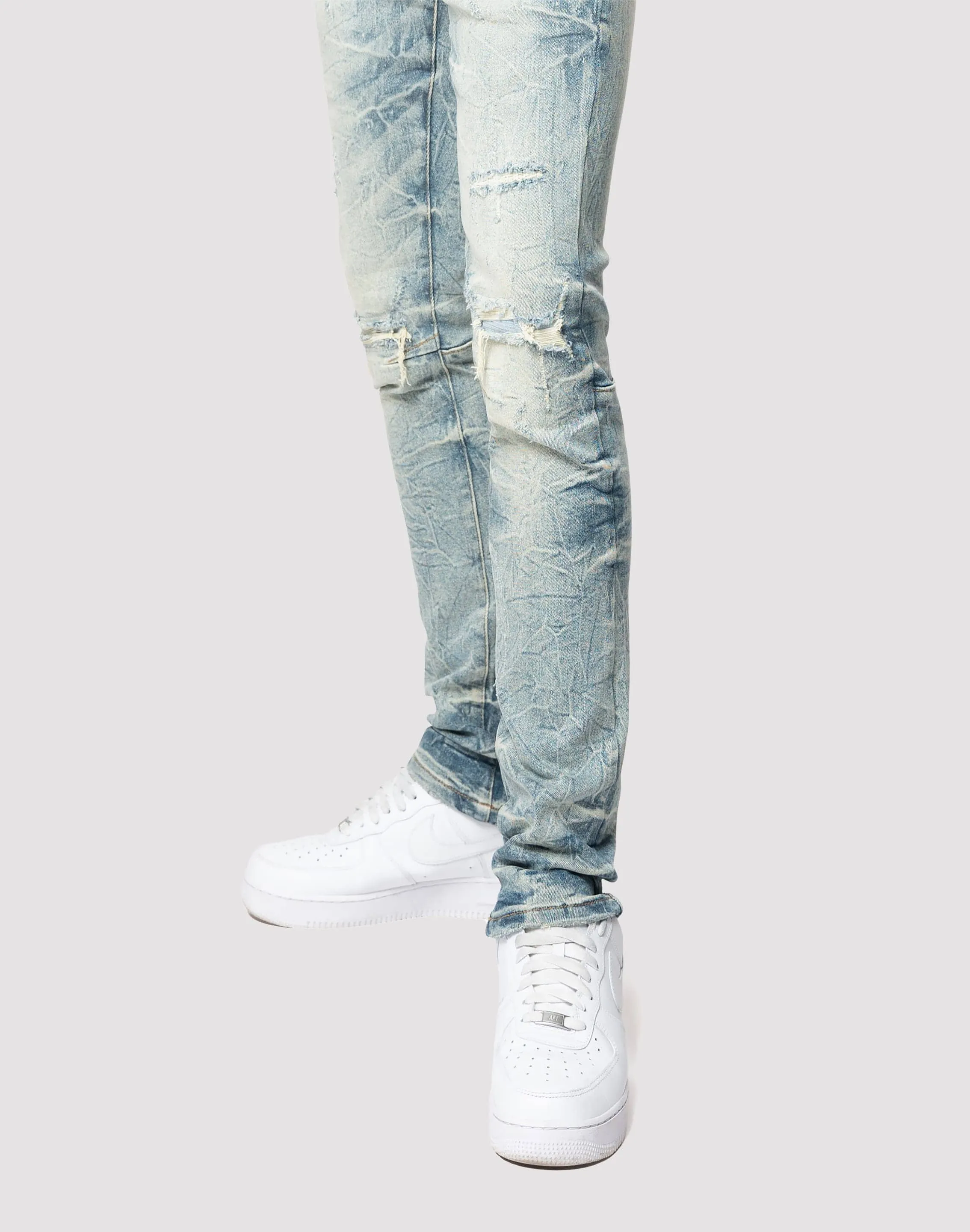 Grindhouse Lightning Effect Jeans LightweightKnit