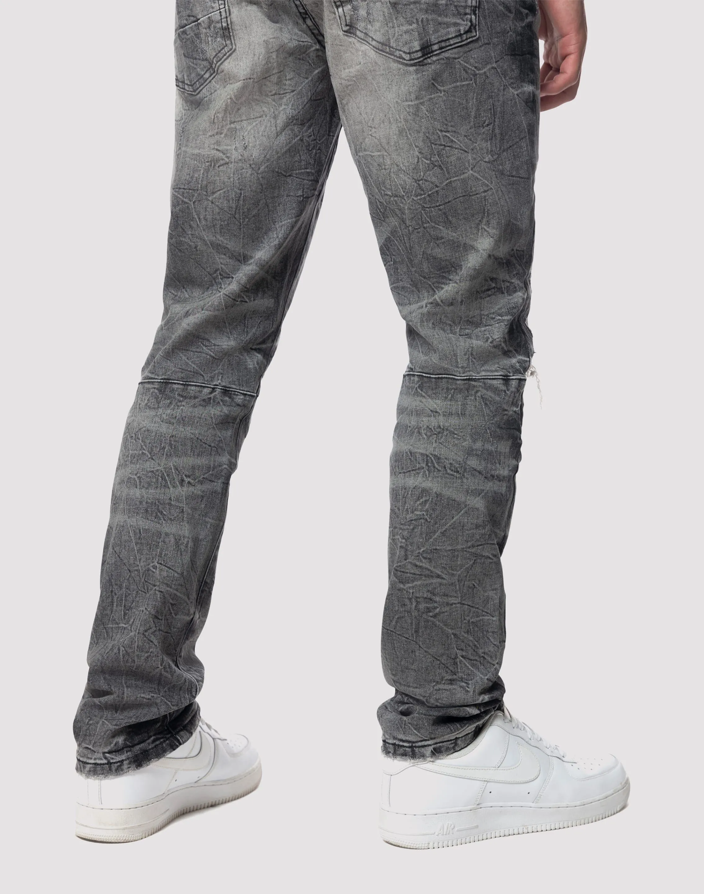 Grindhouse Lightning Effect Slim Fit Eris Jean All weather TearResistant Fabric