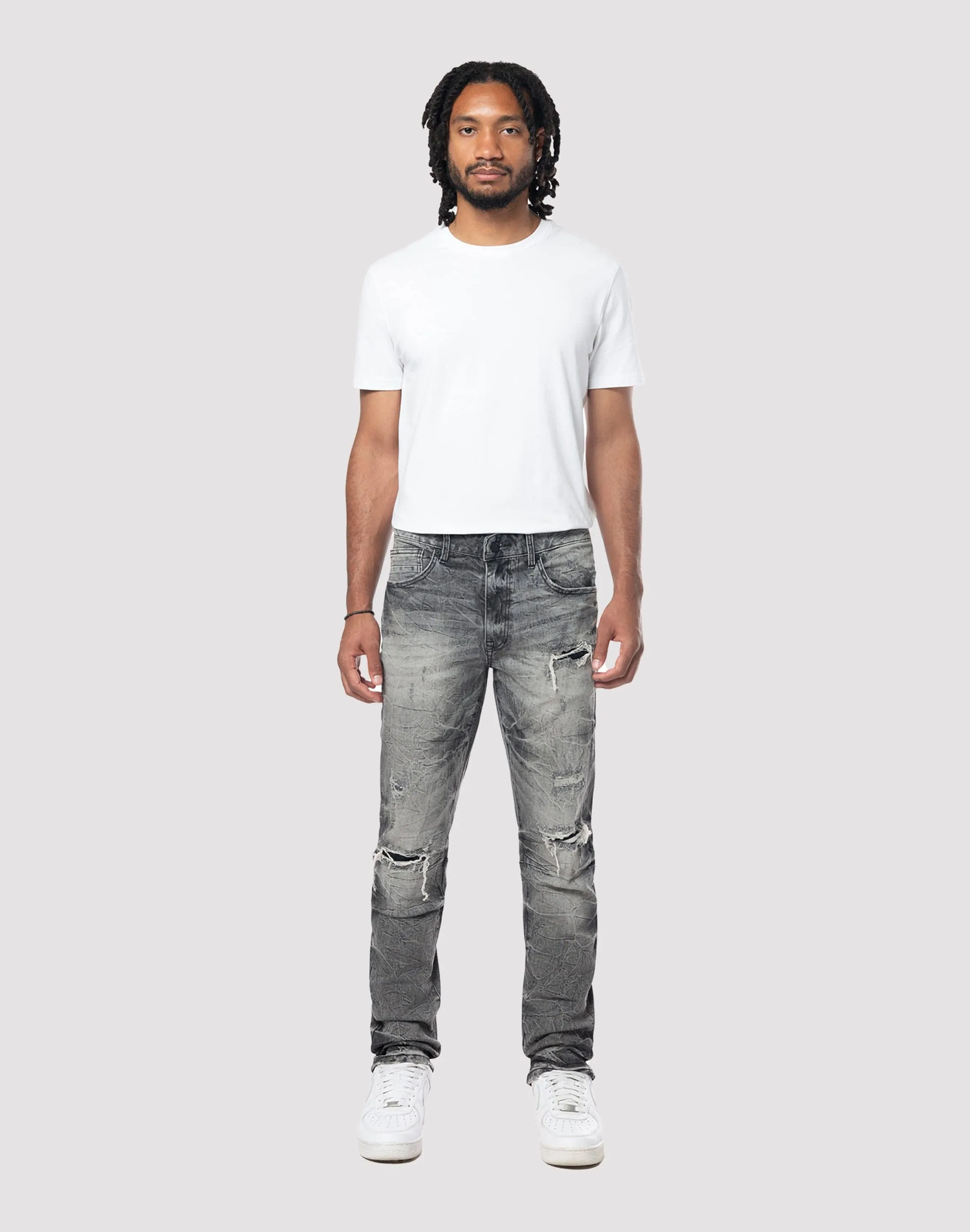 Sun Protection Fabric Grindhouse Lightning Effect Slim Fit Eris Jean
