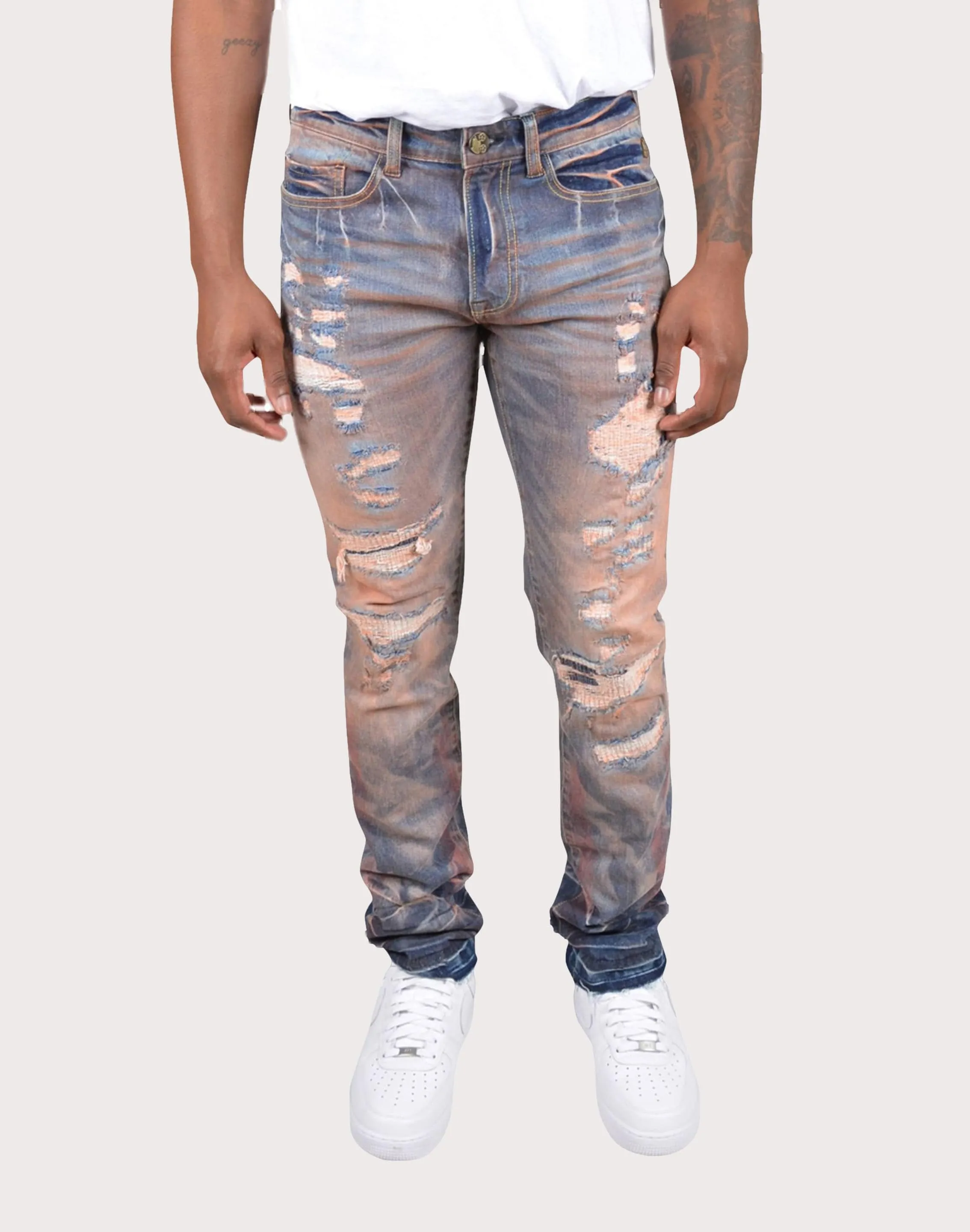 Grindhouse Rip N Repair Jeans King Mode