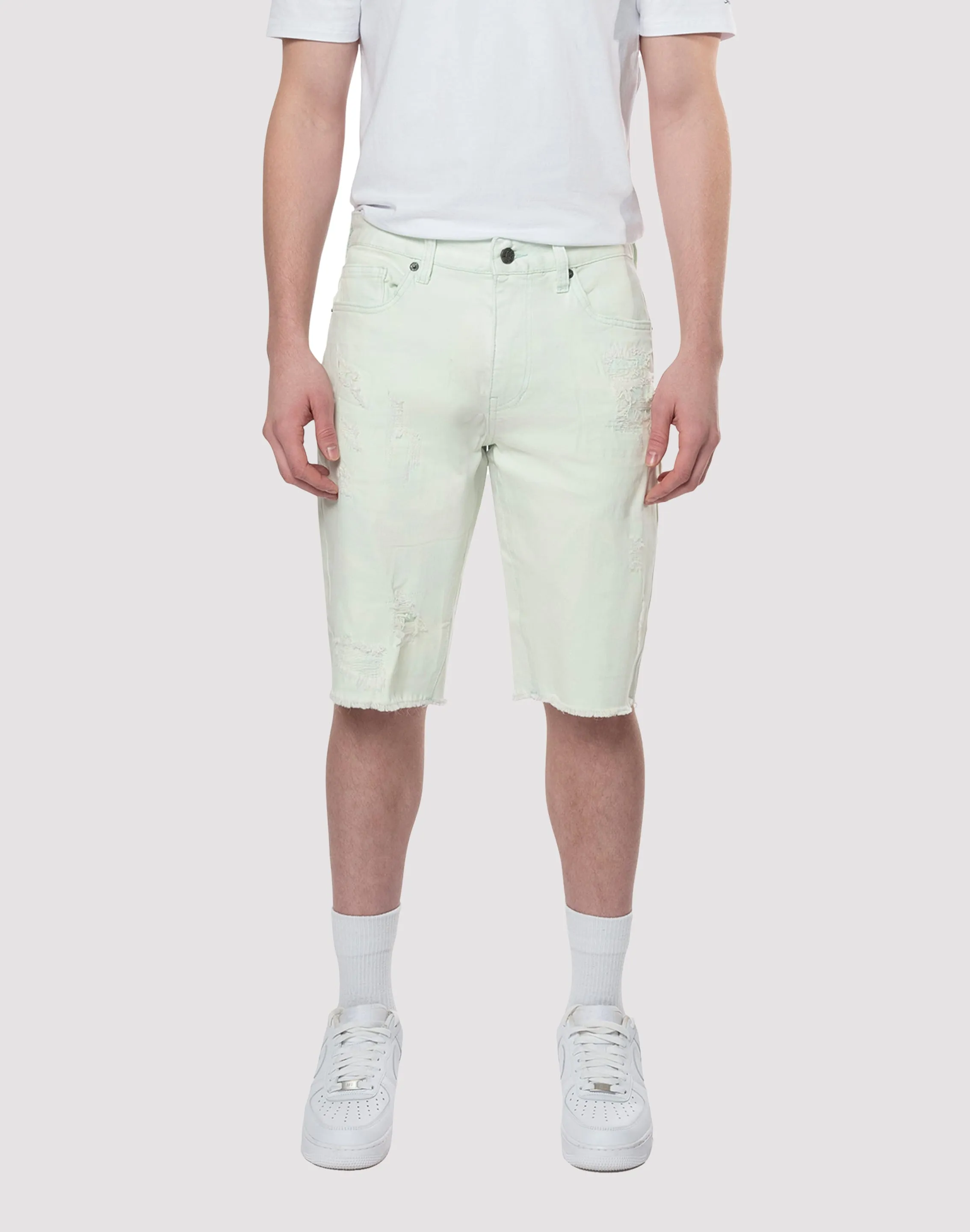 Grindhouse Rip N Tear Denim Shorts Boss Vibe