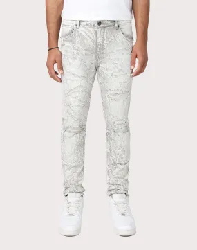 Grindhouse Slim Fit Mineral Wash Denim Jeans Virtual Mode