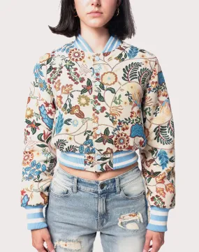 Grindhouse Tapestry Varsity Jacket River Flow DurableWeave