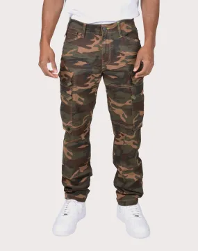 Grindhouse Twill Cargo Pocket Pants TearResistant Material Crown Fit