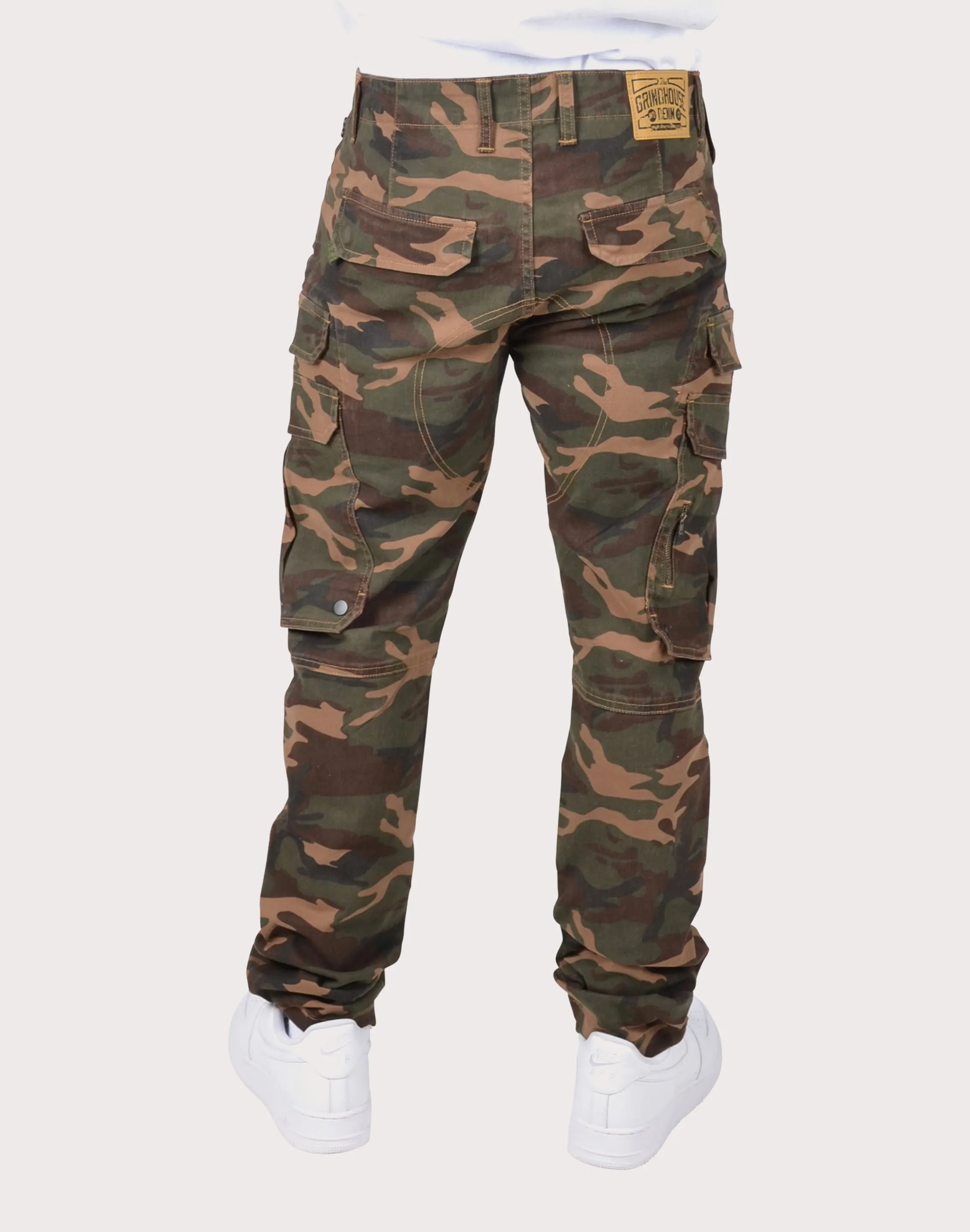 Grindhouse Twill Cargo Pocket Pants QuickAccess Pockets EasyAdjustStraps