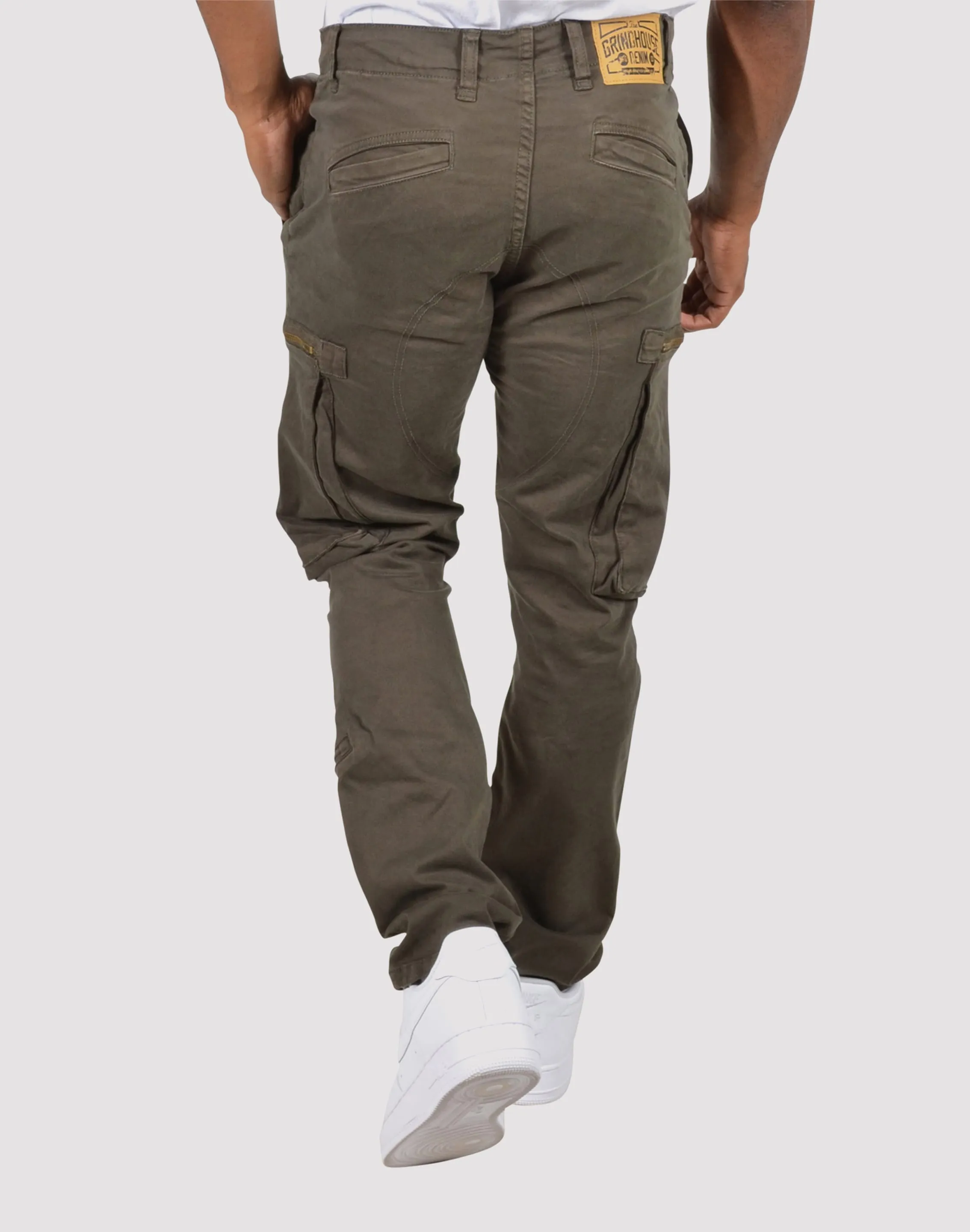 FlexibleCollar Balance Core Grindhouse Twill Cargo Zip Pocket Pants