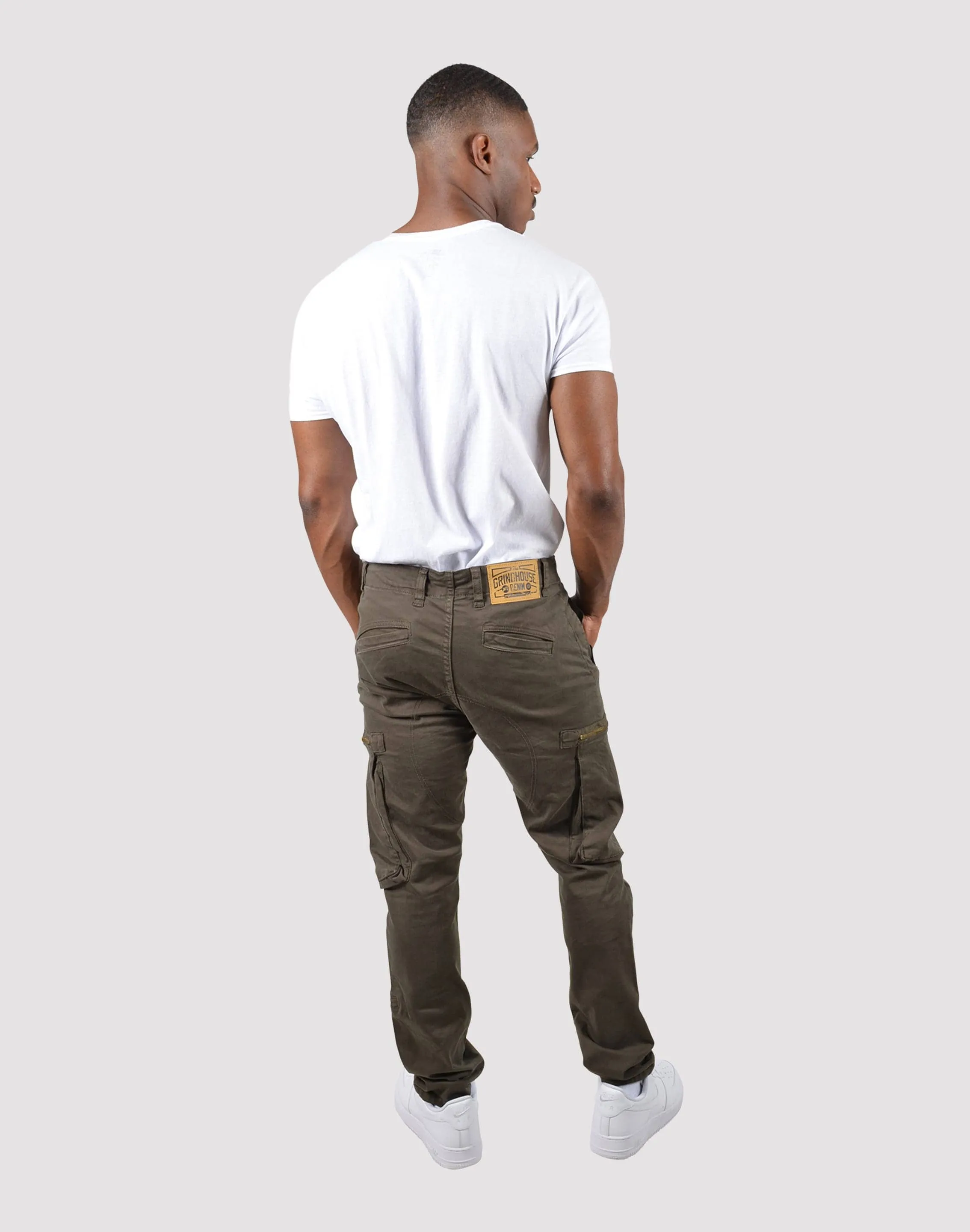 ButterSoftKnit Trend Base Grindhouse Twill Cargo Zip Pocket Pants