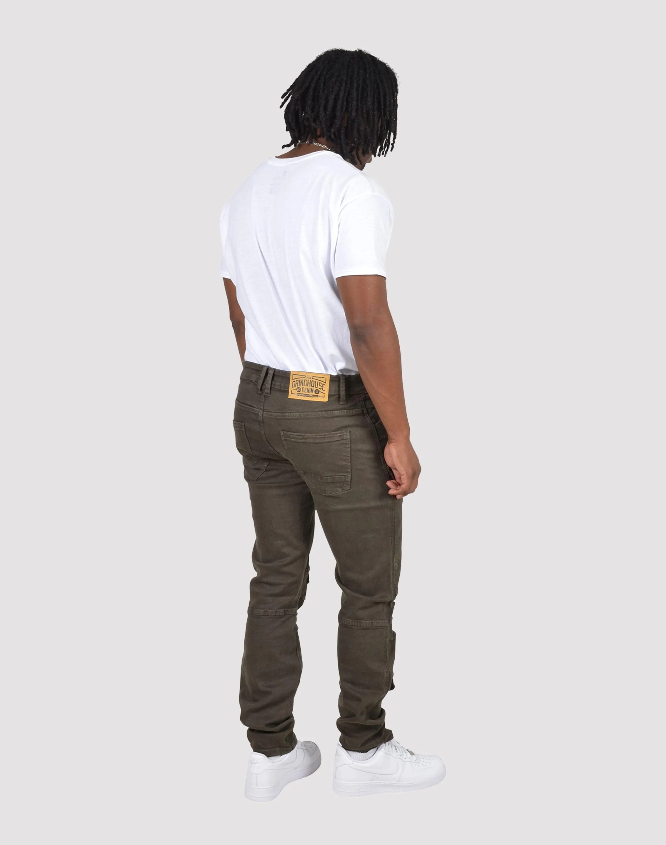 Breathable mesh Hope Fit Grindhouse Twill Front Cargo Log Zip Pants