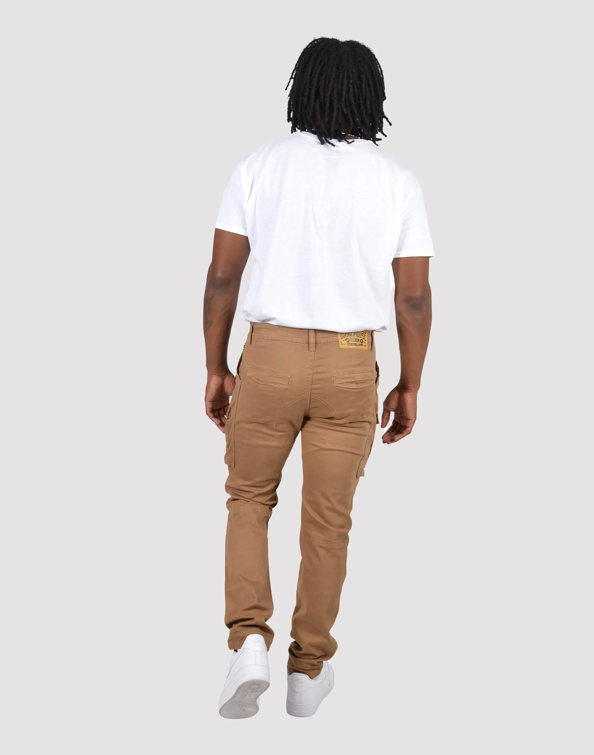 Organic Cotton Grindhouse Twill Front Cargo Zip Pants