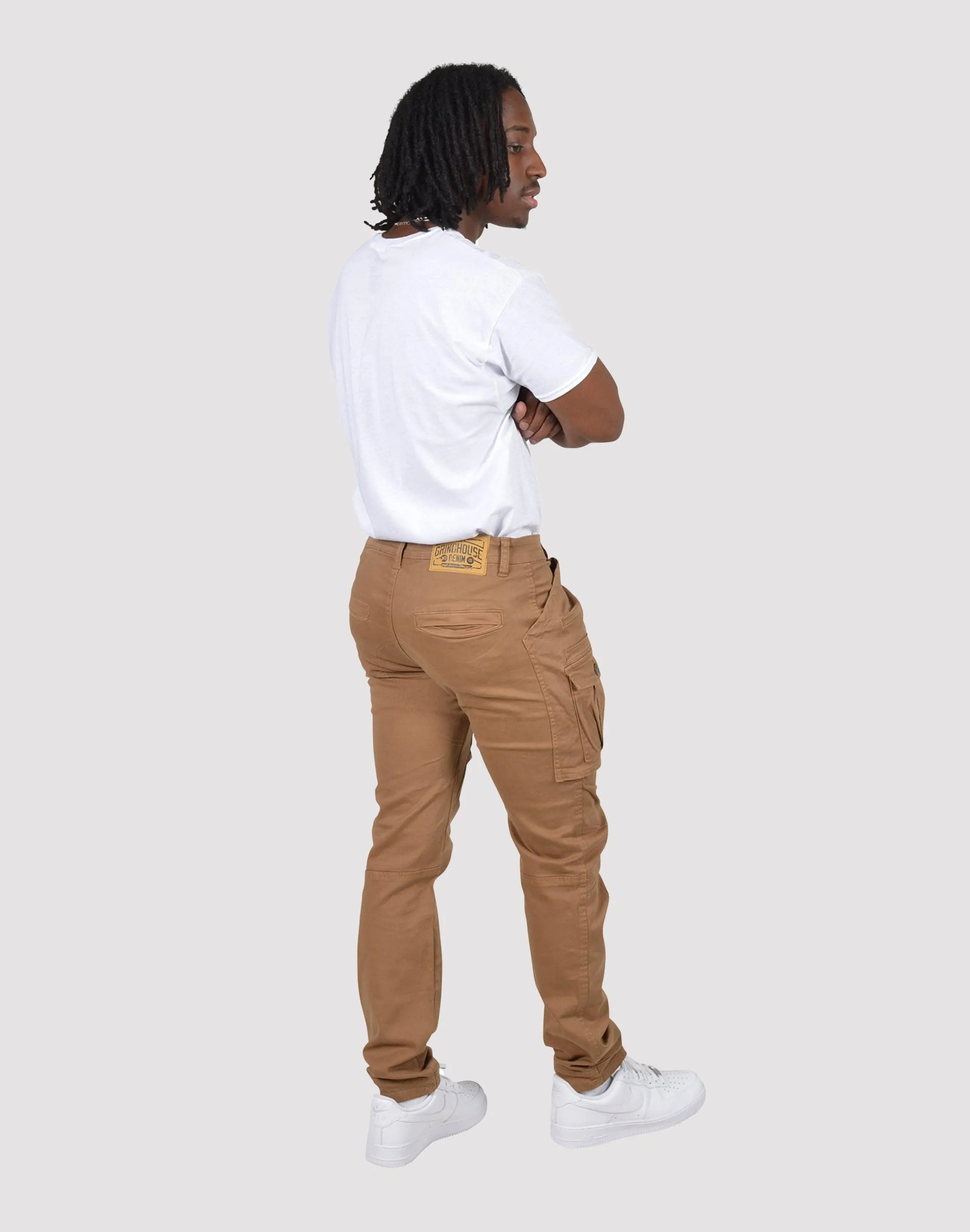 TensionAdjustedWaistband Grindhouse Twill Front Cargo Zip Pants