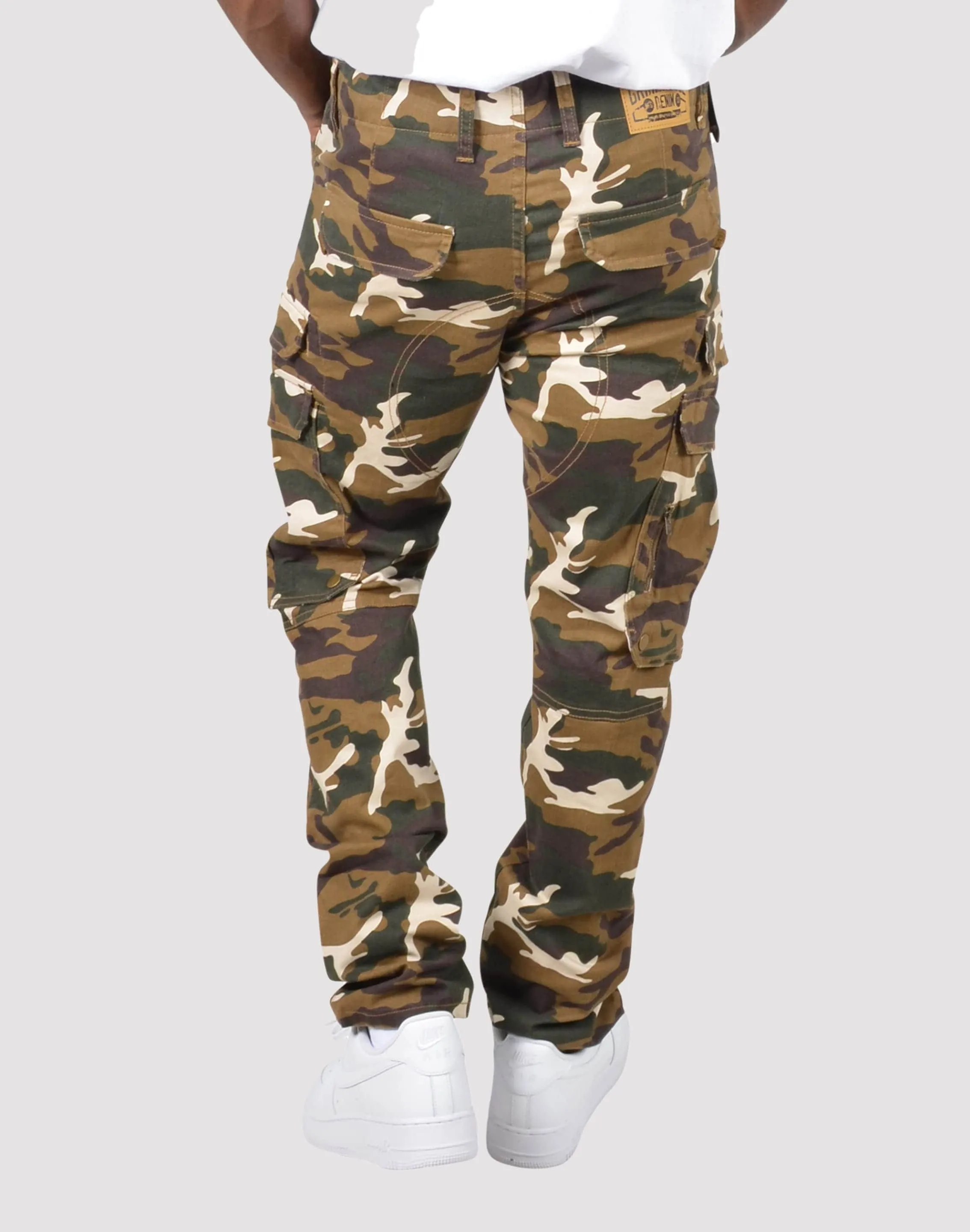 Design Glow Grindhouse Twill Front Cargo Zip Pants