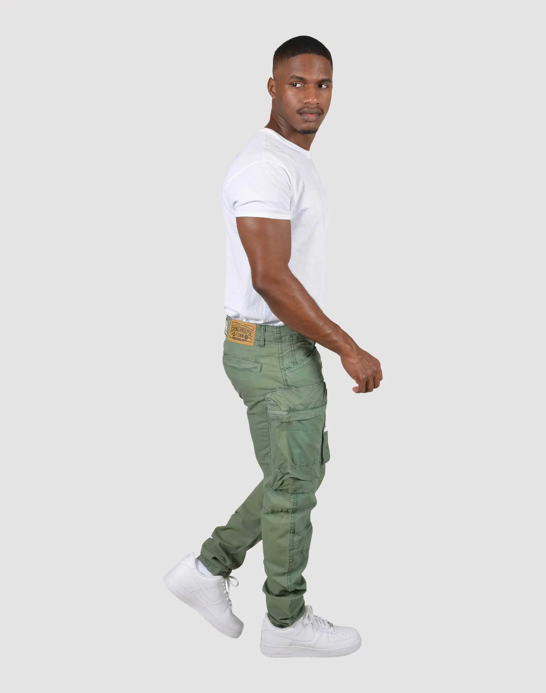 Grindhouse Twill Front Cargo Zip Pants MultiPanelCut