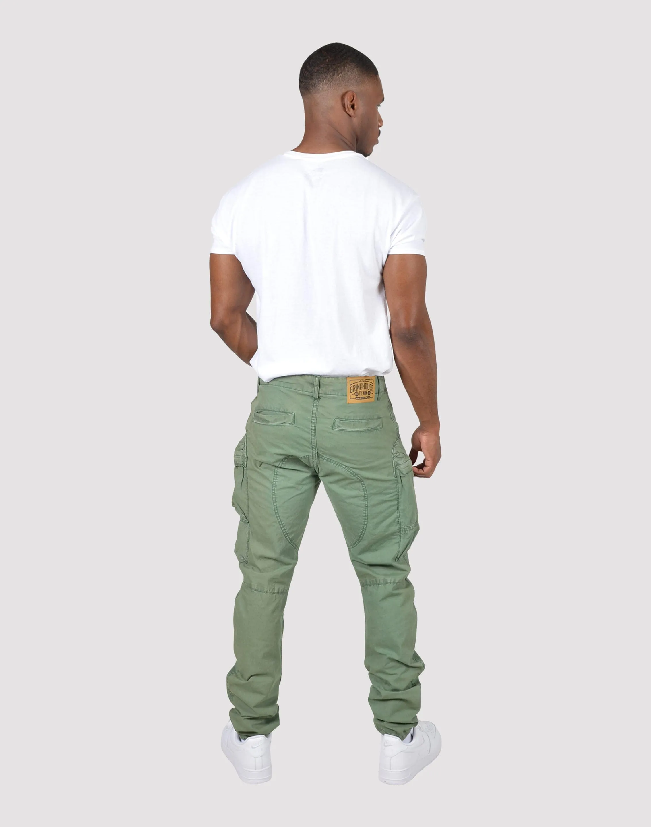 Grindhouse Twill Front Cargo Zip Pants Planet Glow