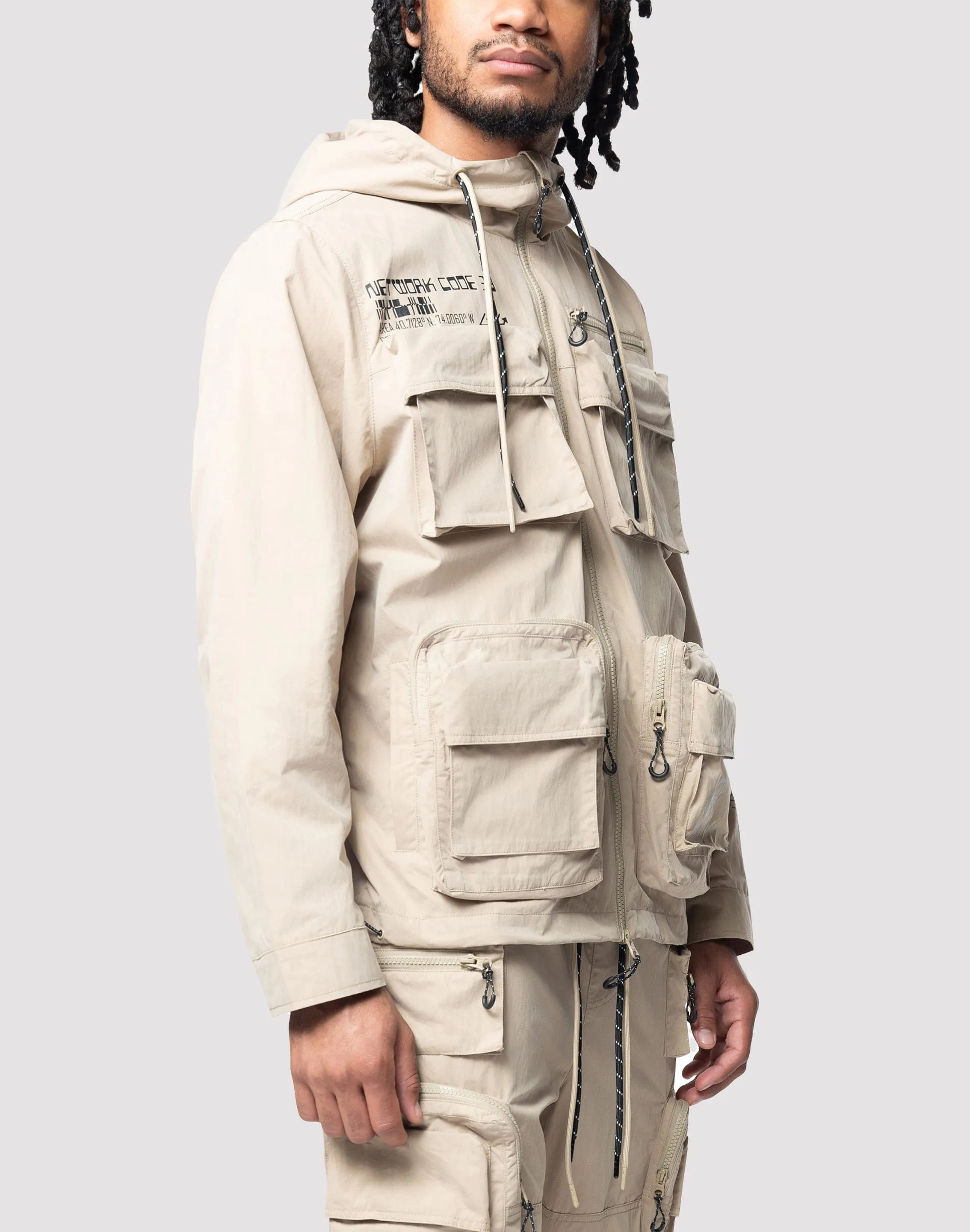 Training Fit Loose Fit Grindhouse Utility Nylon Jacket