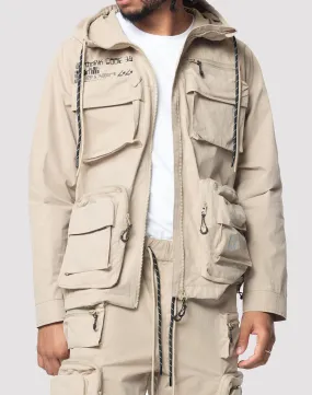 Vintage Soul Grindhouse Utility Nylon Jacket