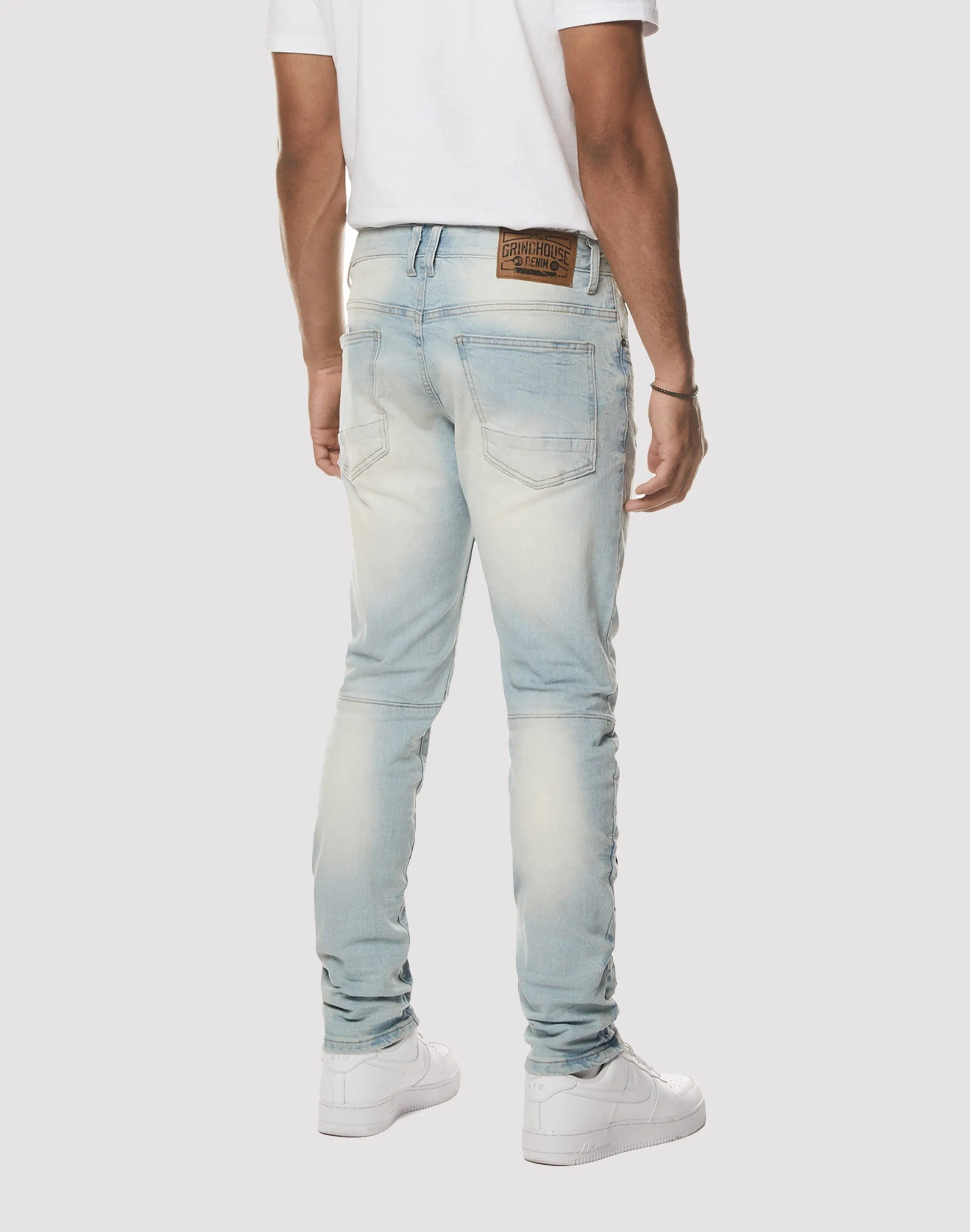 Fashion Core Tale Core Grindhouse Varsity Slim Fit Speckle Jeans