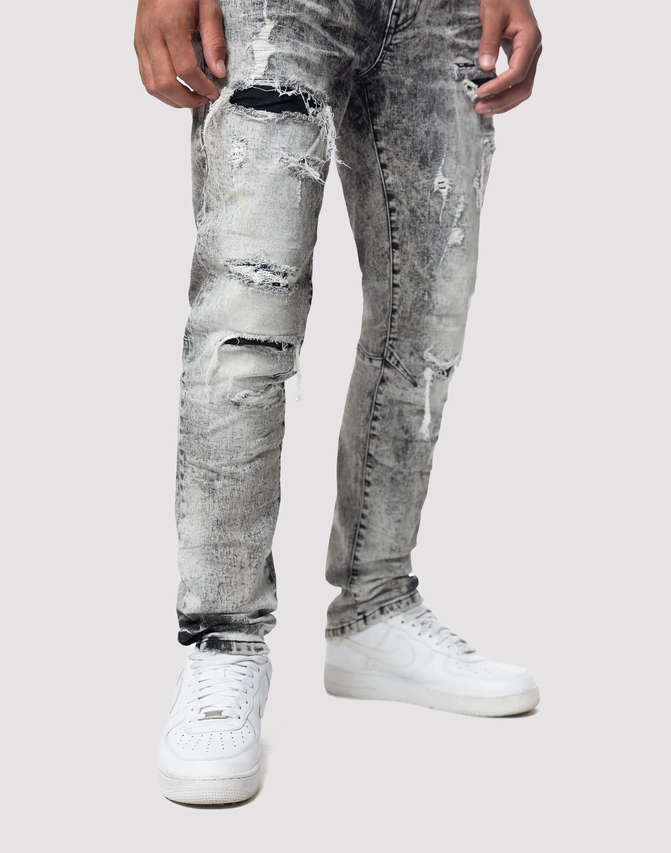 Grindhouse Vintage Wash Aurora Jeans Tale Core