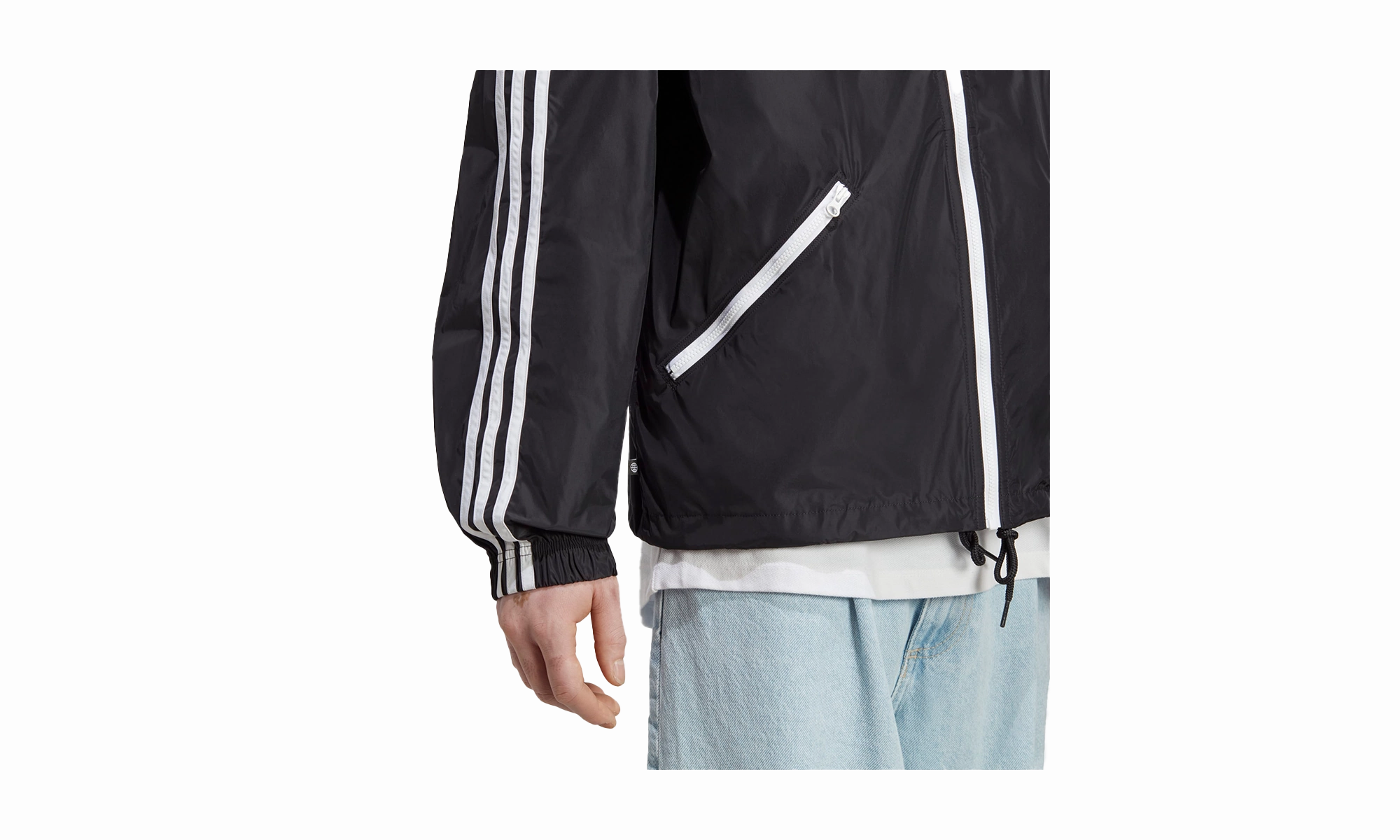 Classics Windbreaker "Black" Cool Frame ZeroIrritationLabels
