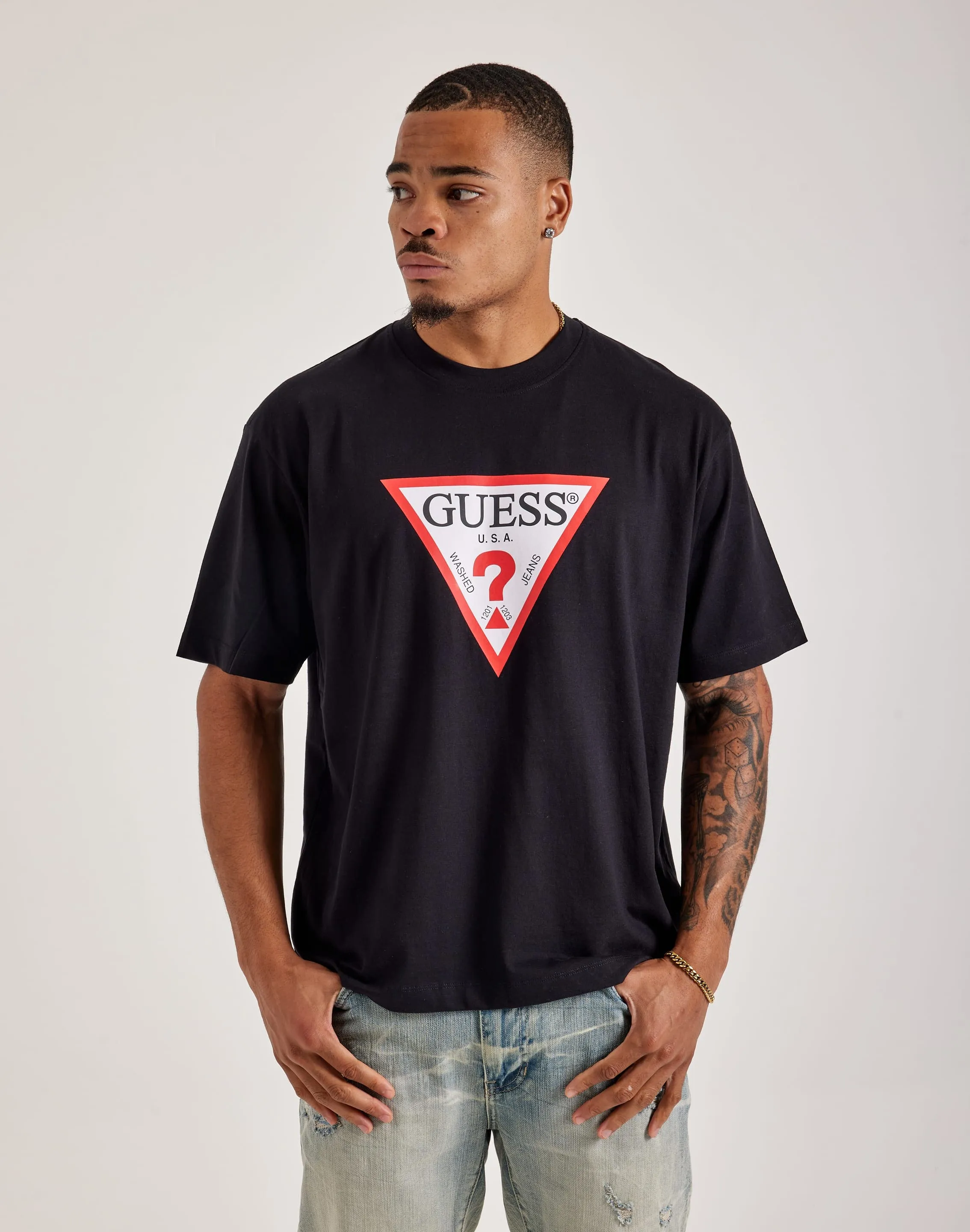 Guess Iconic Tee AntiStatic Material Prince Core
