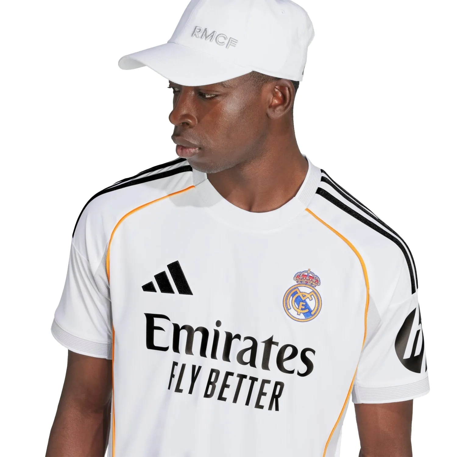 25/26 Real Madrid Home Jersey -Mens Basic Core FlexSeamTechnology