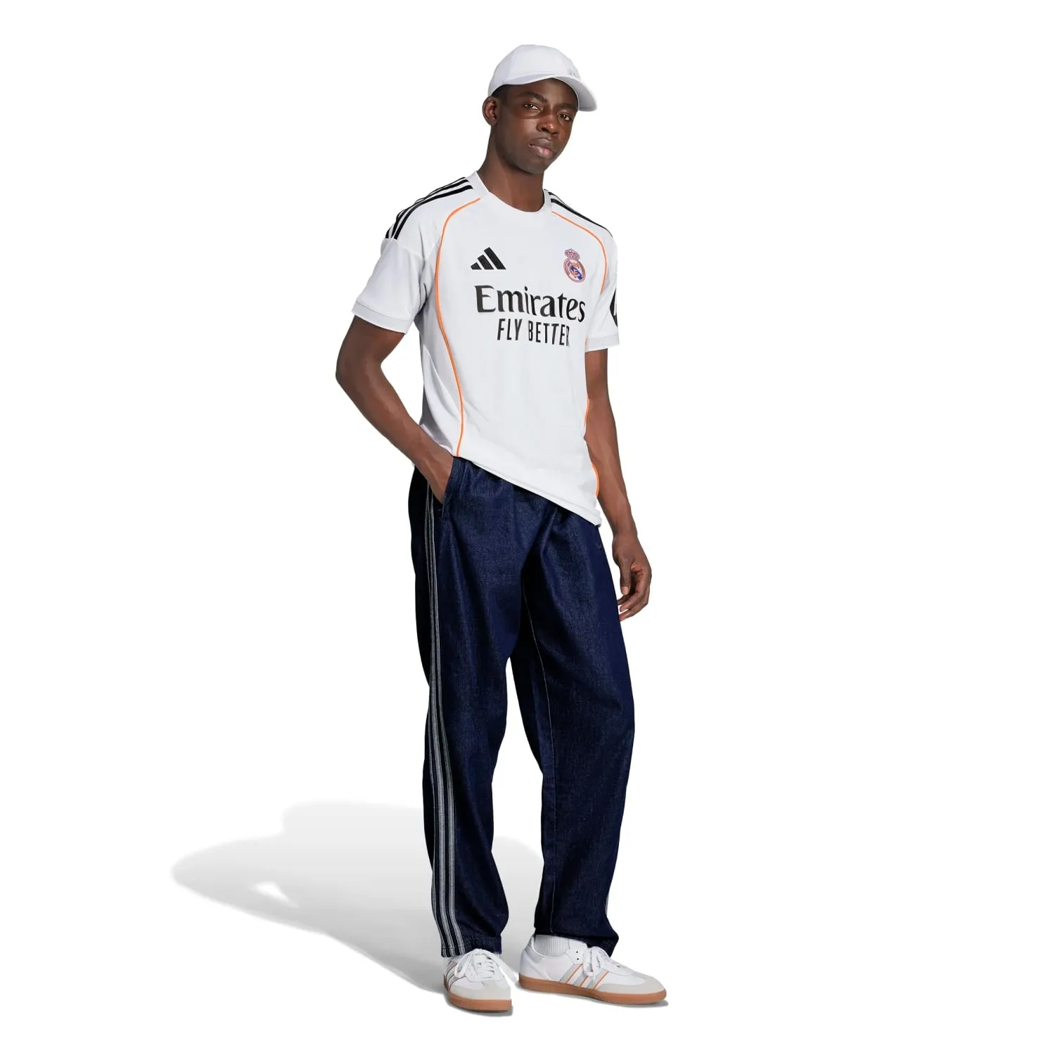 UVProtectionFinish Shimmer Core 25/26 Real Madrid Home Jersey -Mens