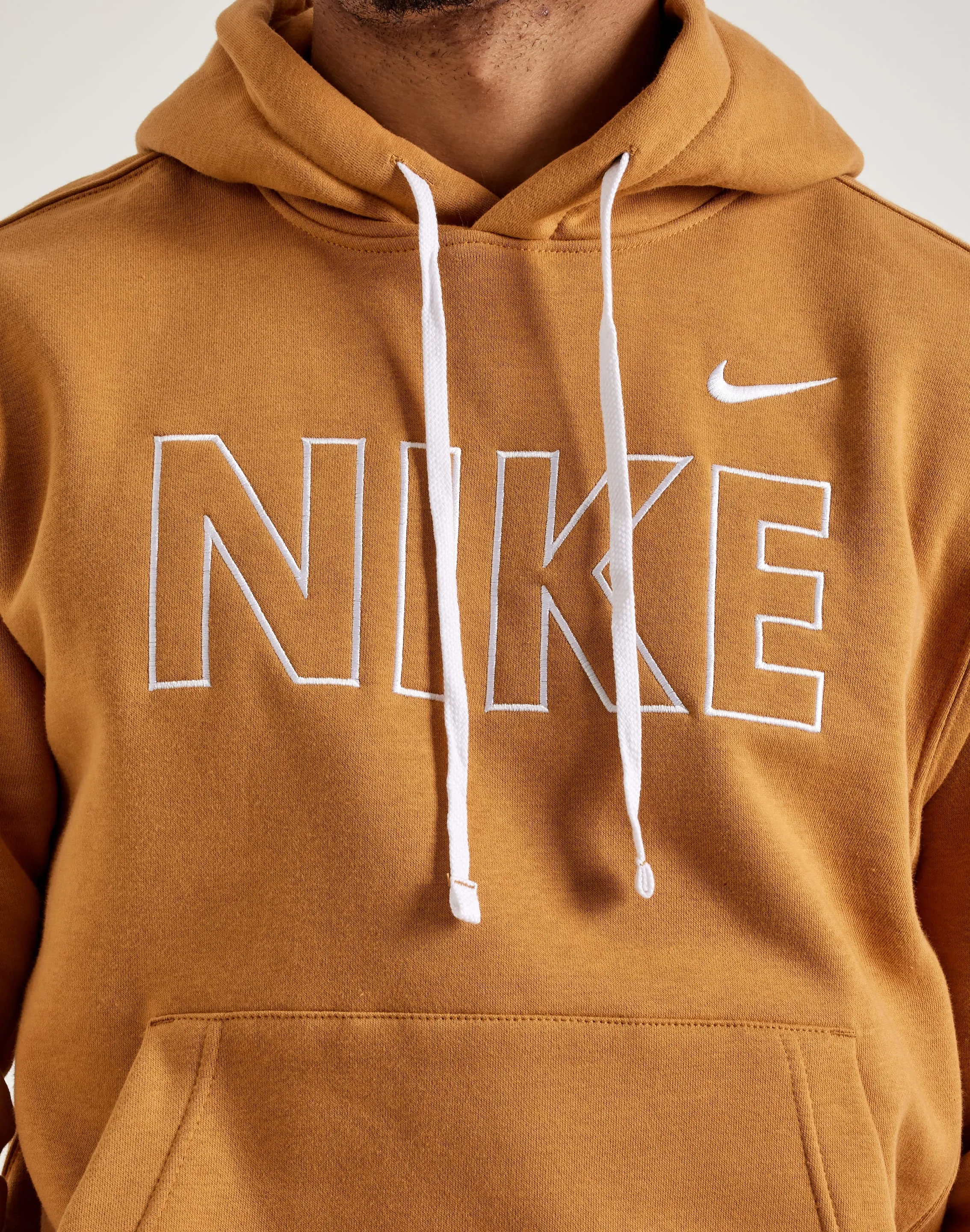 Nike Club Fleece Pullover Hoodie AbrasionResistant Material