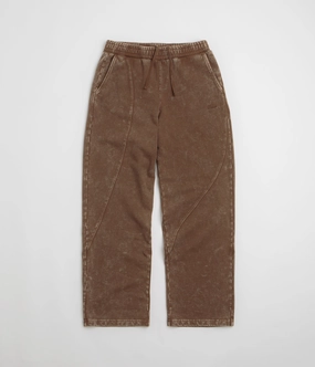Dime Cyclone French Terry Pants - Brown Snow Washed SecureClosureSystem FlexFoamPadding