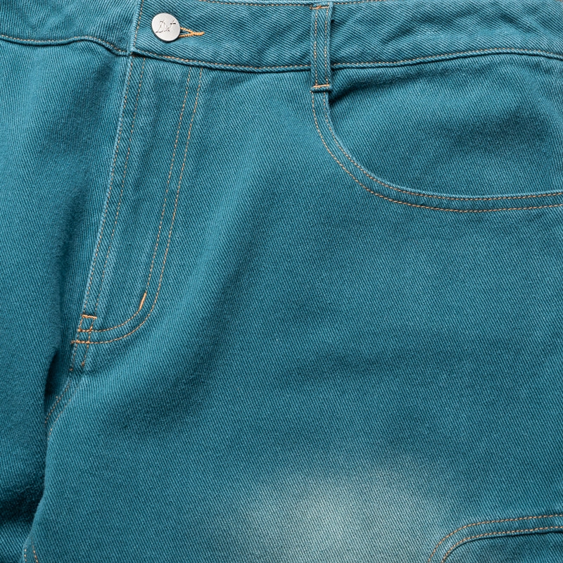 Handmade Glow Calm Wave Diet Starts Monday Twin Needle Pant - Pine