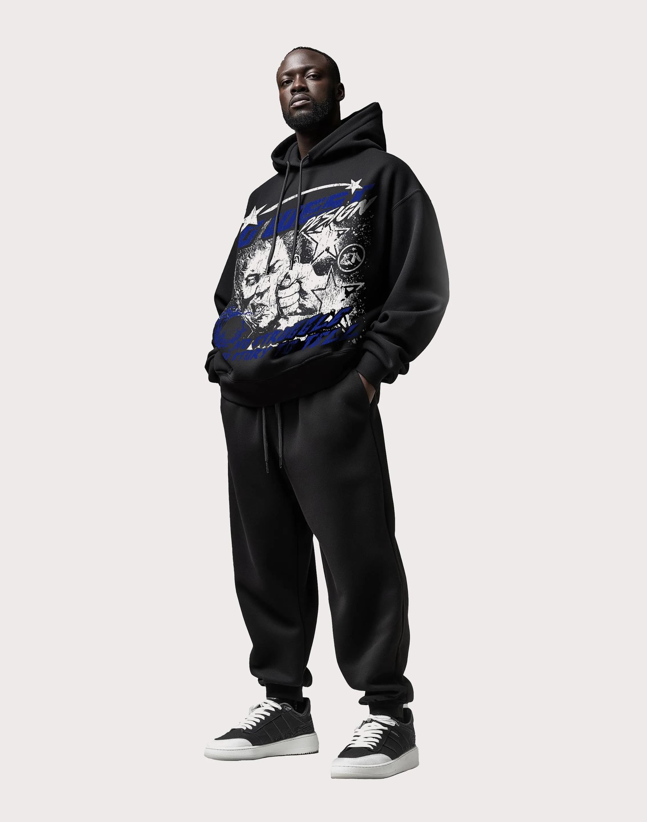 AllDayComfort GWEST No Story No Struggle Fleece Hoodie