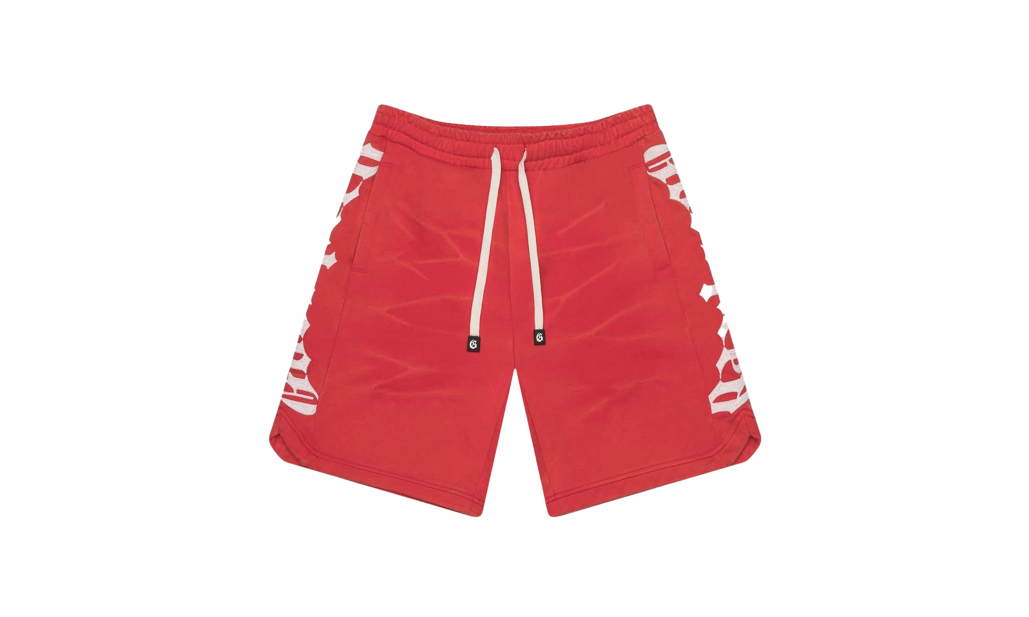 CourtSide Shorts "Red Tie Die" Earth Fit Light Ease