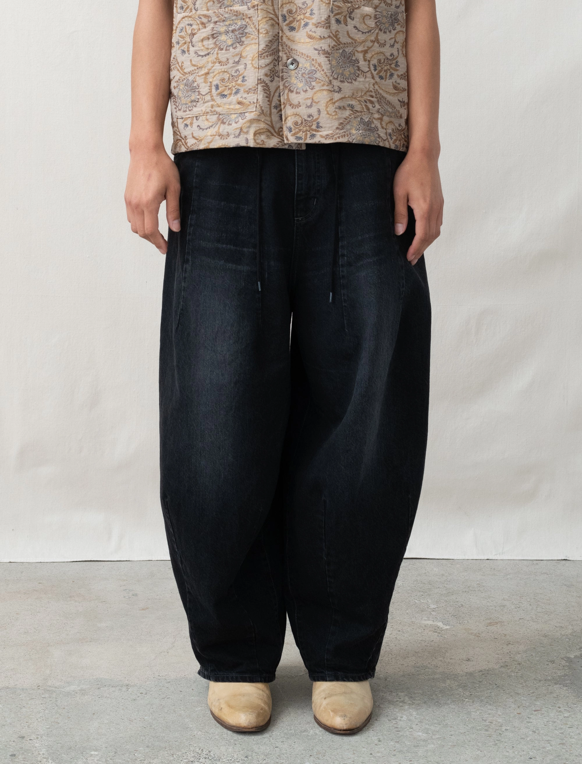 H.D Jean 12oz Denim (Black) Sweat Wicking Liner ReinforcedSeams
