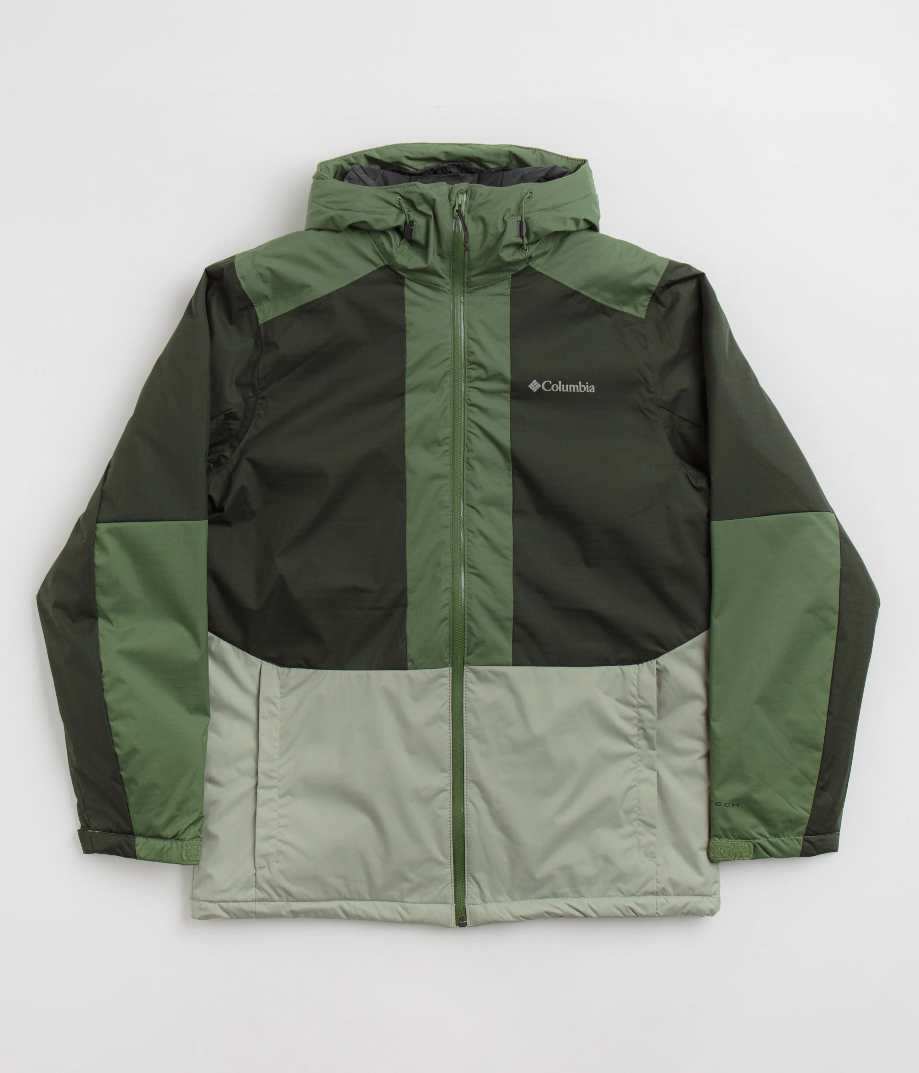 Columbia Point Park II Insulated Jacket - Canteen / Greenscape / Safari SoftLining Sleek Outerwear