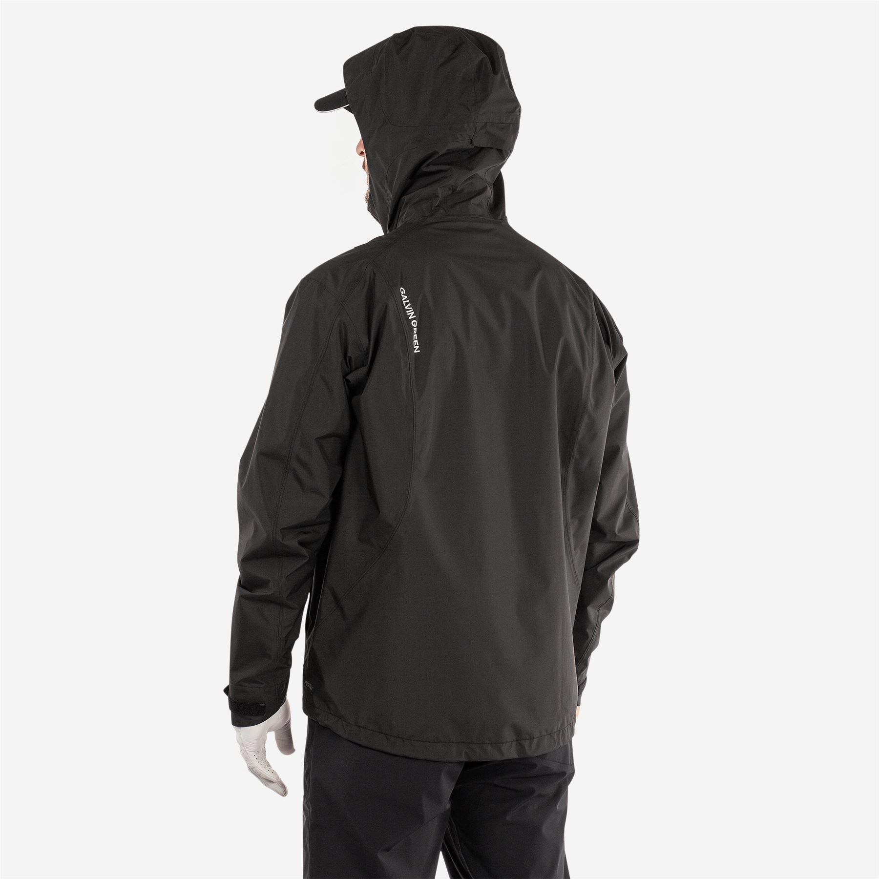 Akron PERTEX Waterproof Jacket Black Rain Blocker