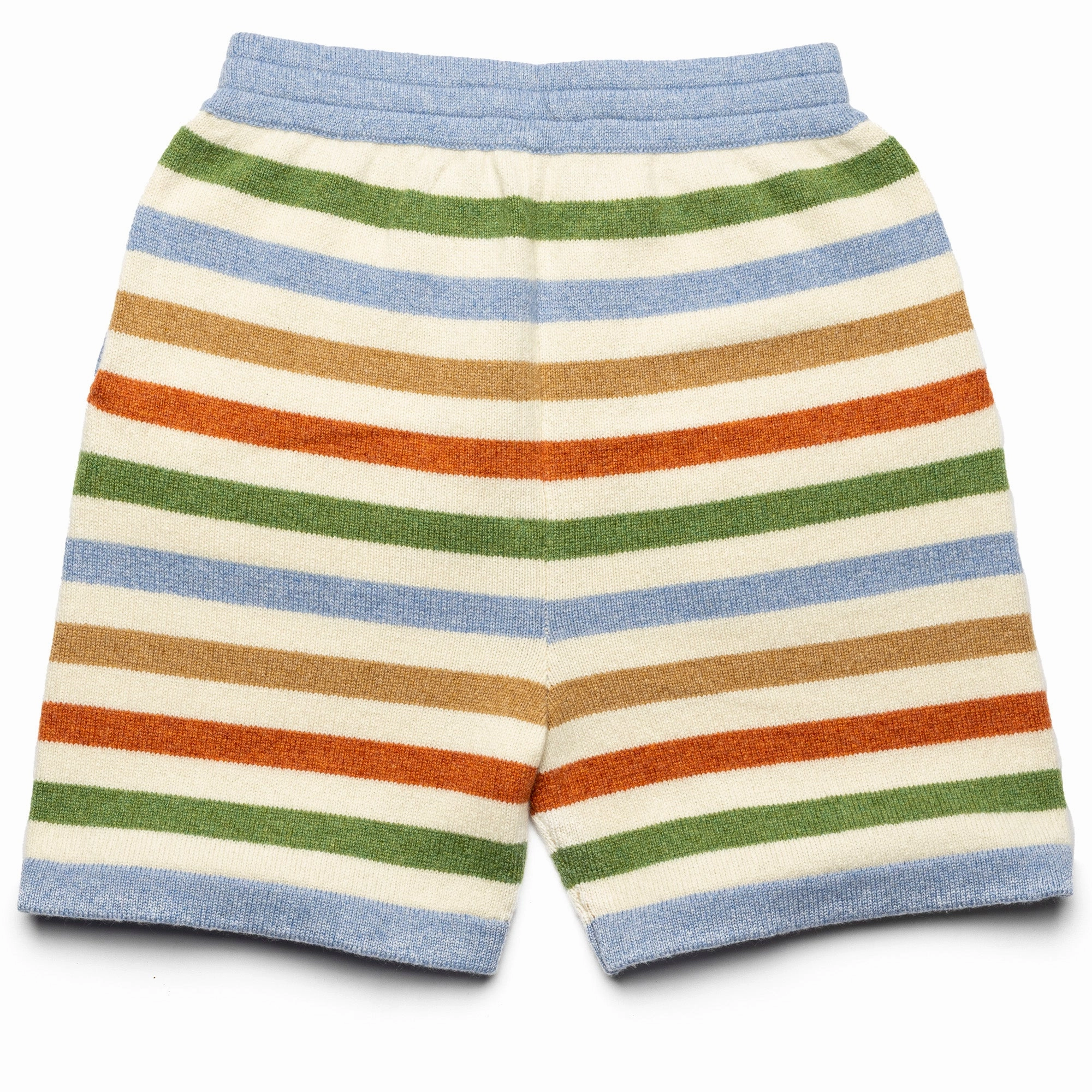 Harden Striped Shorts - Blue/Camel/Green/Orange Evening Wear