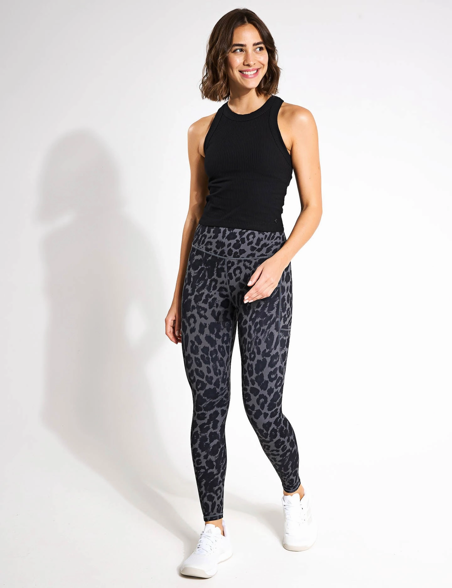 Harmony Tank Top - Black Rib Energy - Saving