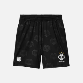 DoubleLayered Collar Train Ease HARTT`S FOOTBALL SHORT - BLACK