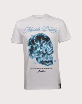 Road Soul HASTAMUERTE LLC Hasta Muerte Glass Skull AJ11 Tee