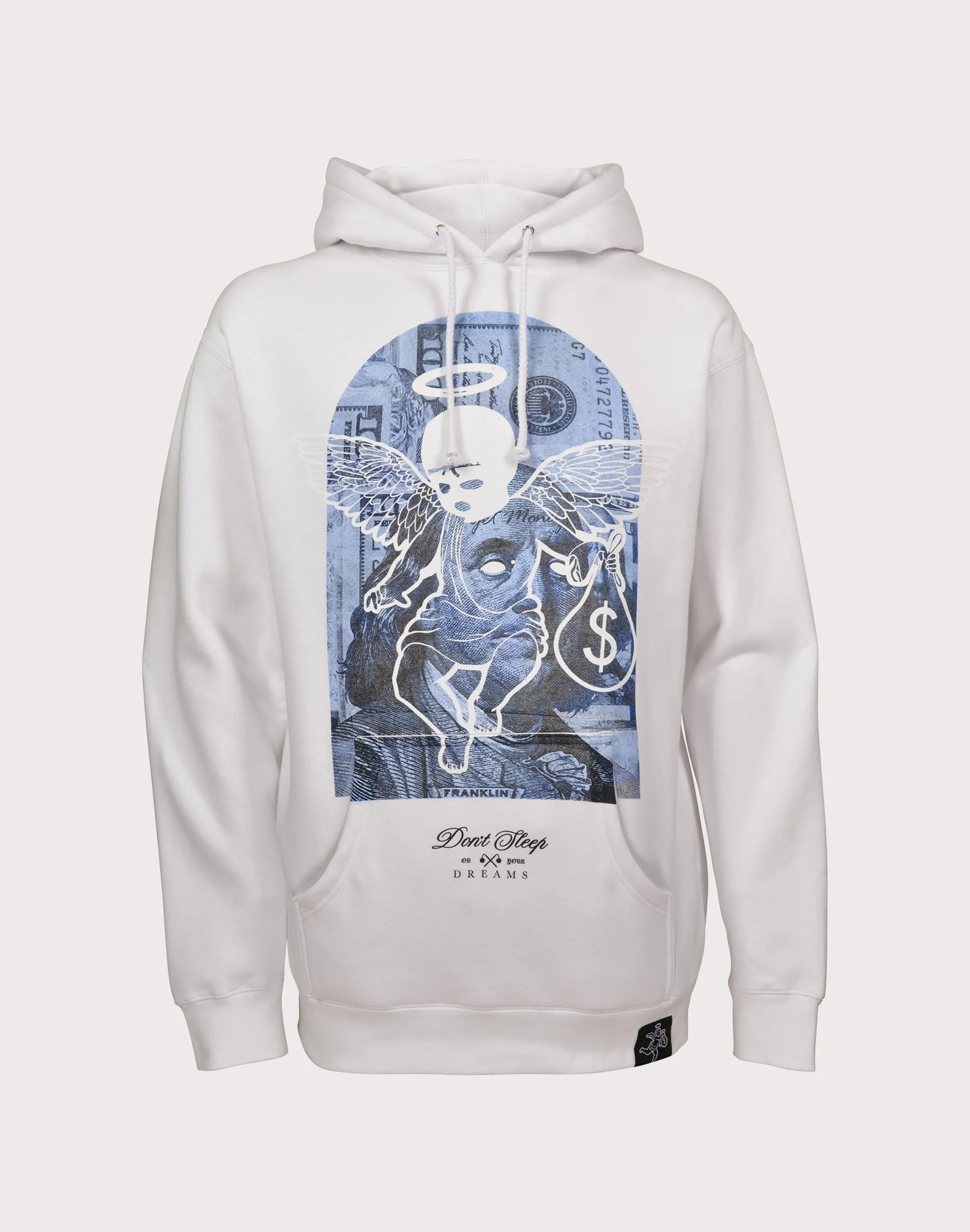 HASTAMUERTE LLC Paradise Cold Bucks Fleece Hoodie Rush Mode Skin Hug