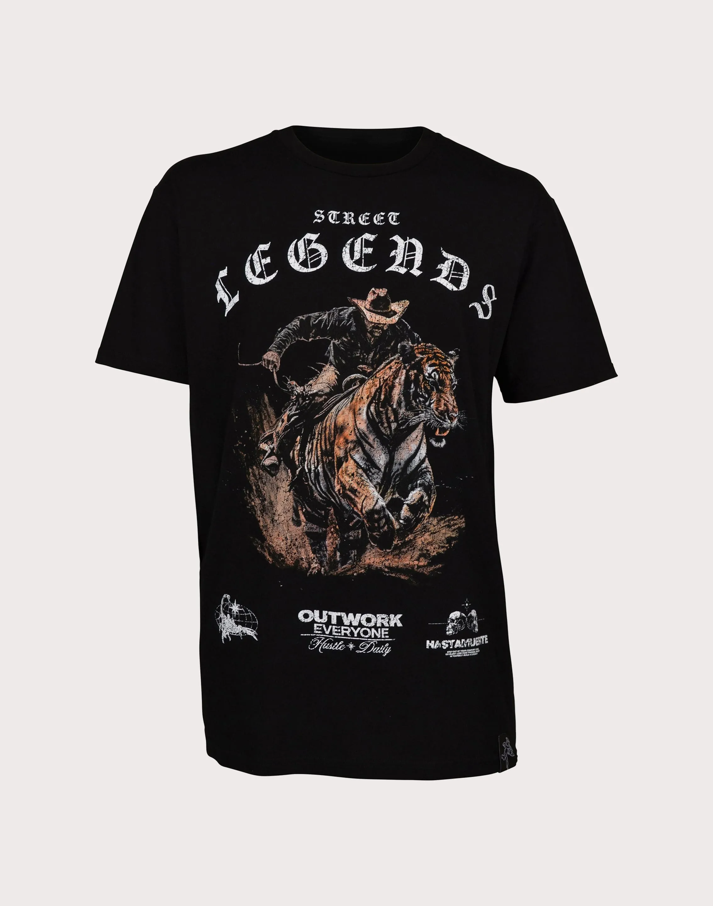 Island Vibe HASTAMUERTE LLC Tiger Hustle Tee