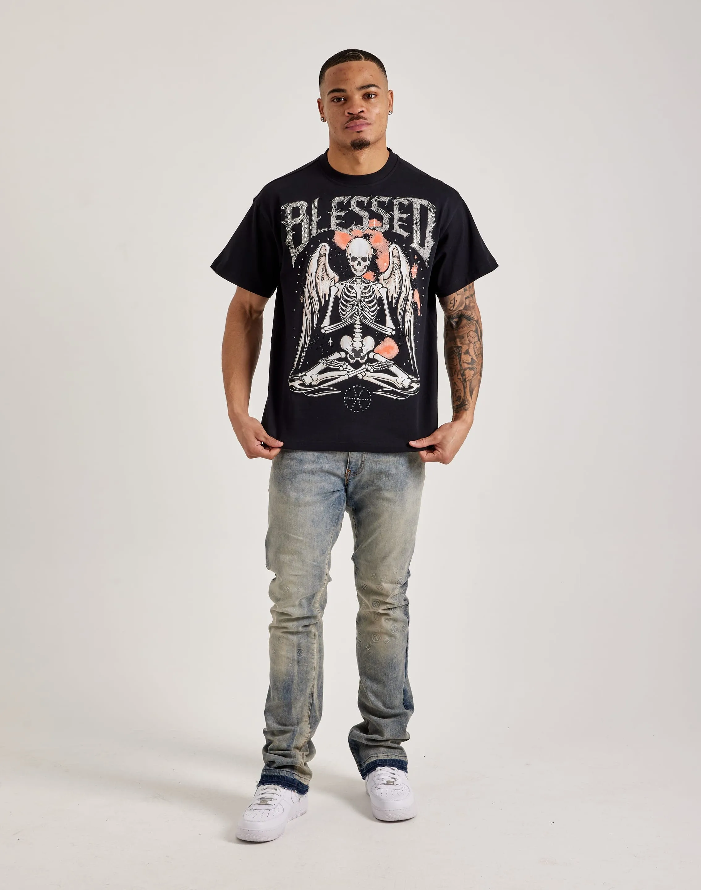 Heads or Tails Blessed Tee LowMaintenanceMaterial