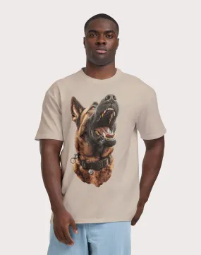 URBAN CLASSICS Forgotten Faces Mans Best Friend Wet Sand Tee ChafeFree Design FrictionResistant