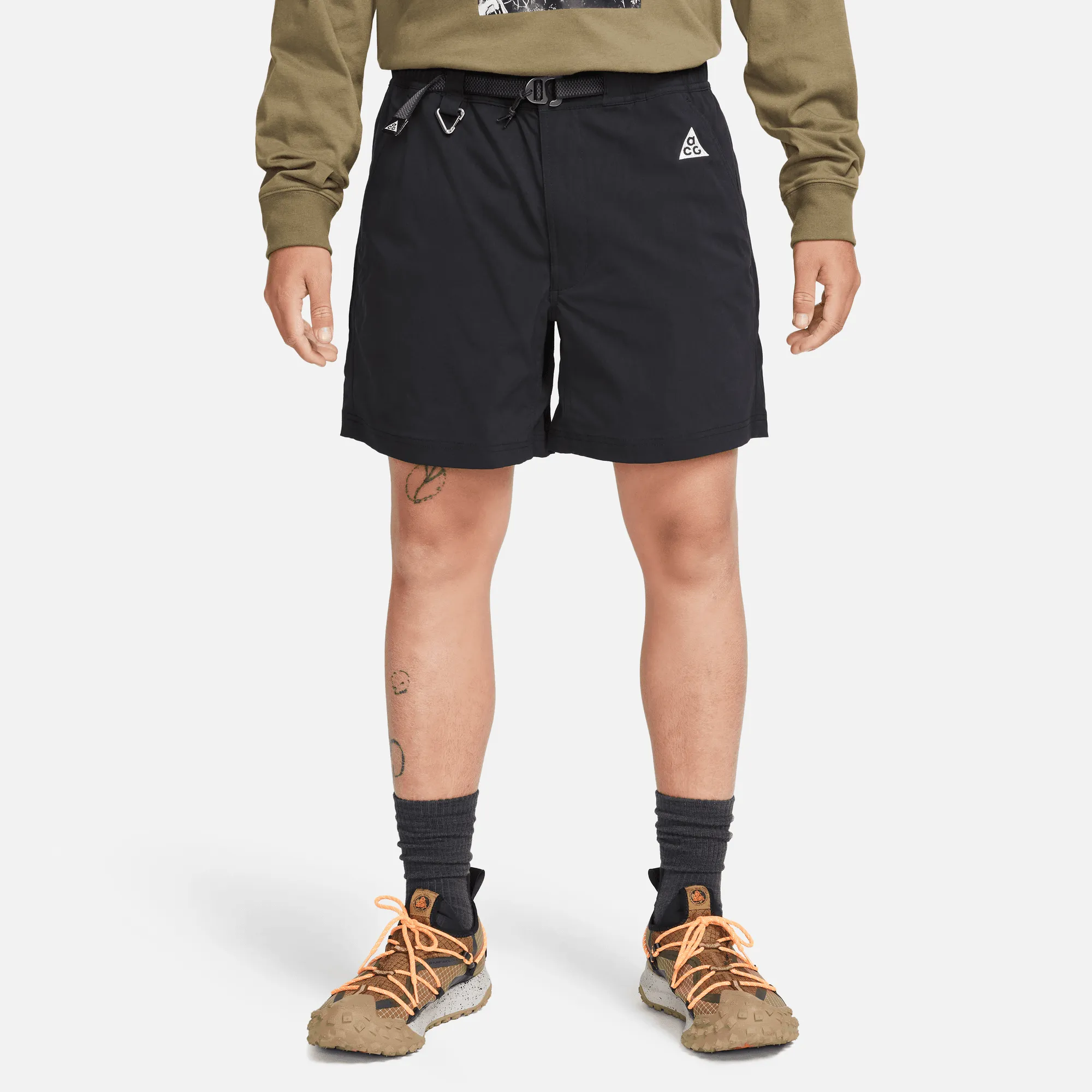 SmoothEdging ACG MENS HIKING SHORTS - BLACK / ANTHRACITE / SUMMIT WHITE