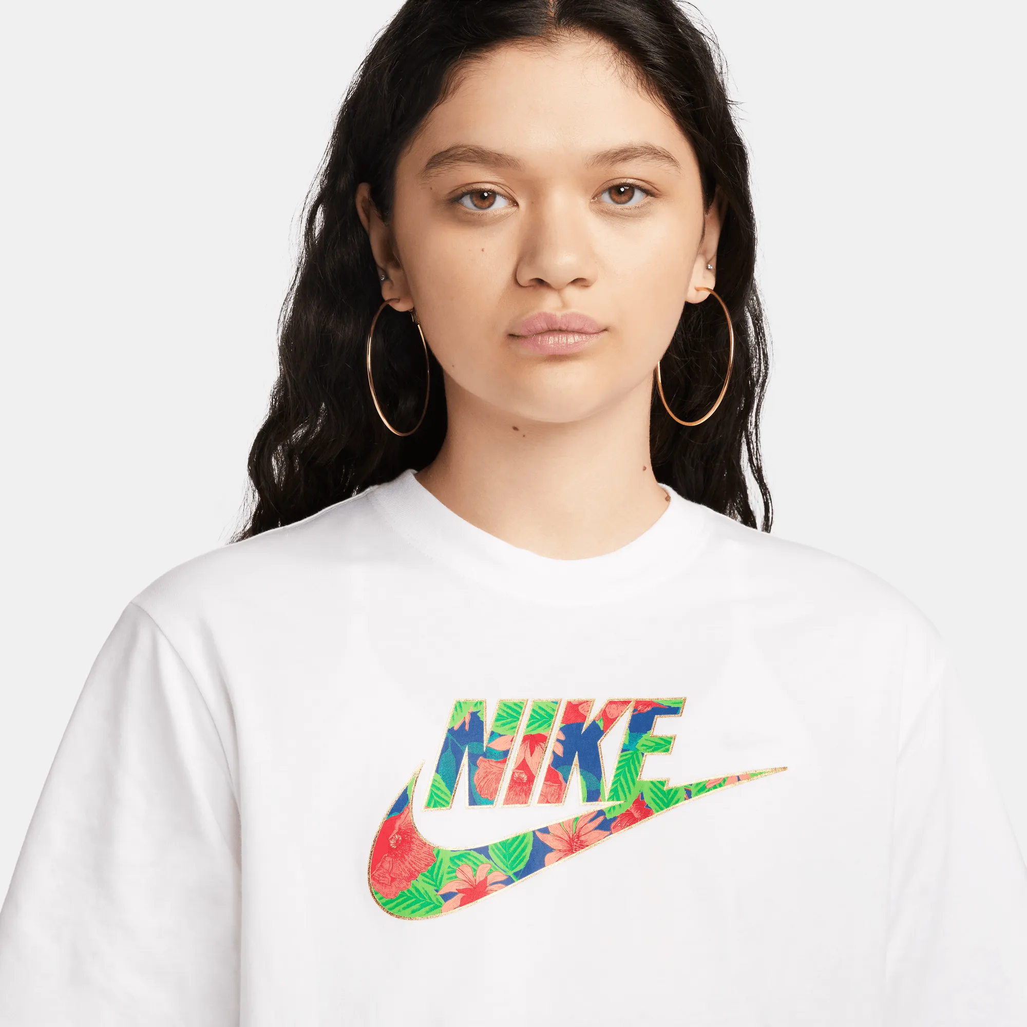 AbrasionFree Edging WMNS LOGO TEE - WHITE