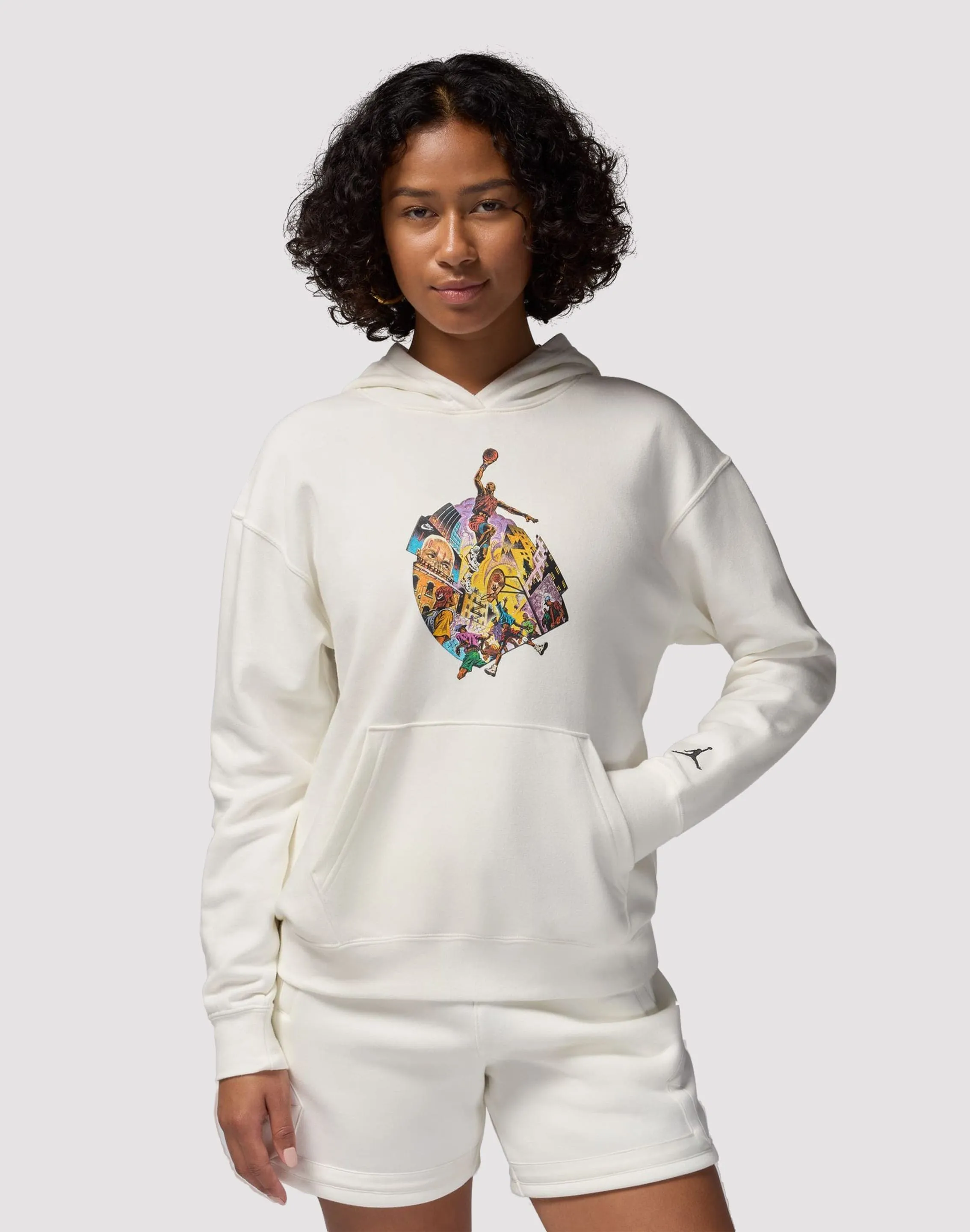 Jordan Brooklyn Fleece Graphic Pullover Hoodie HypoallergenicMaterial