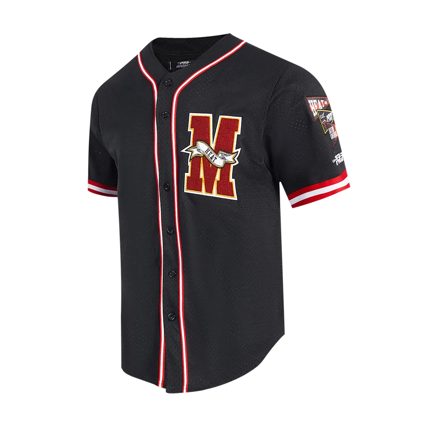 Heat Team Pennants Mesh Jersey - Mens Adjustable Fit Jump Core