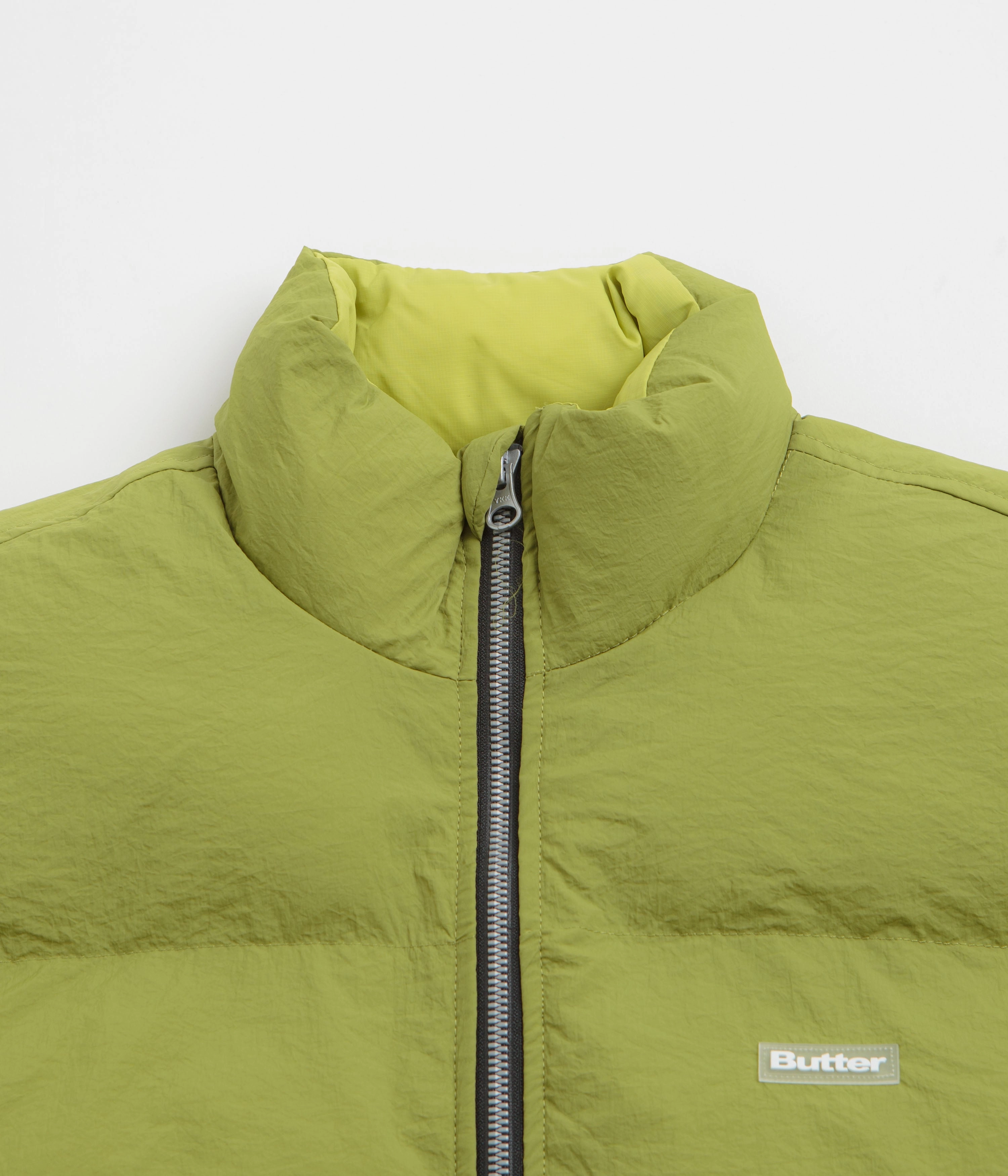 size - inclusive Flexible Cuff Butter Goods Endure Puffer Jacket - Matcha